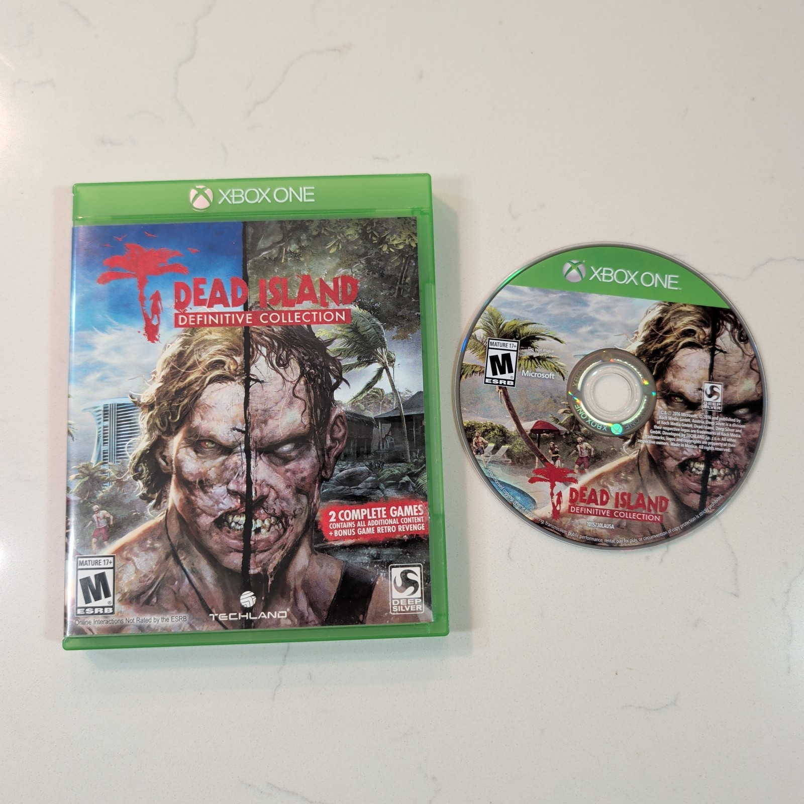 Dead Island: Definitive Collection (Microsoft Xbox One, 2016) Tested & Working