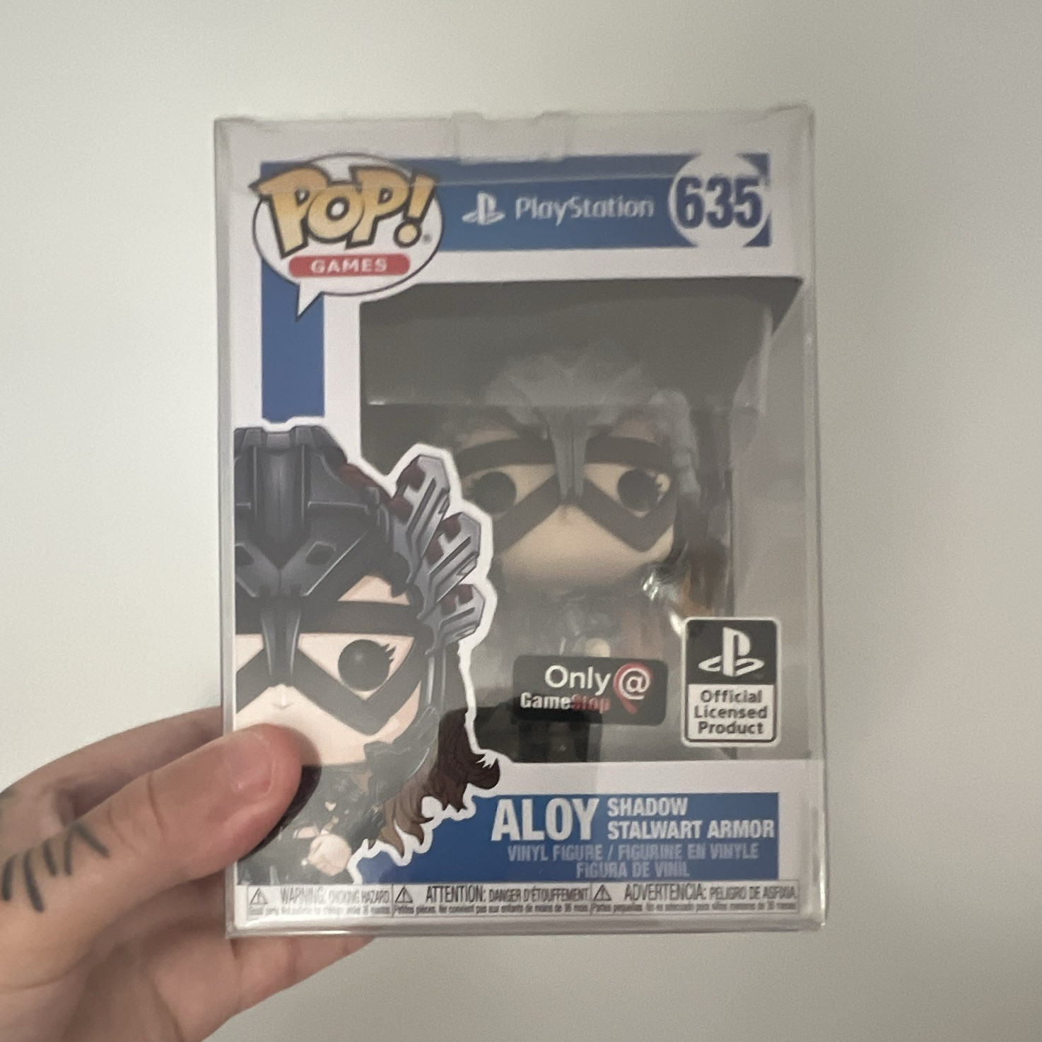 Funko Pop! Games Horizon Zero Dawn Aloy Shadow Stalwart Armor Vinyl #635