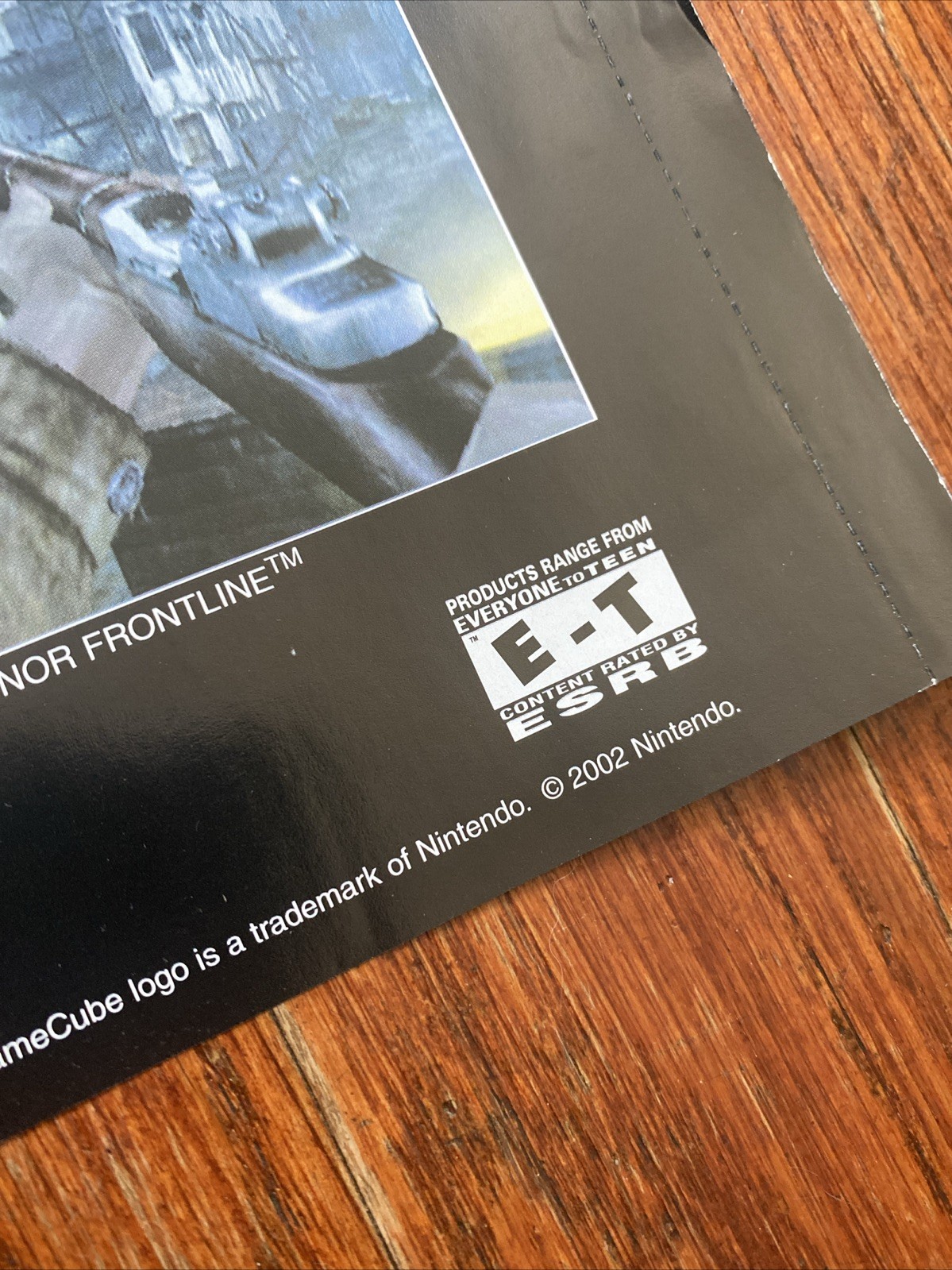 2002 Nintendo GameCube Promo Poster – Silver – Metroid, Tony Hawk’s 15×20 RARE