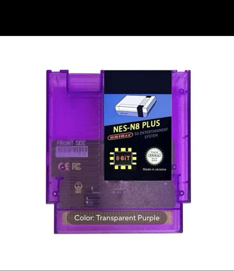 N8 Plus+ Flash Card 4GB SD 1500 games Card 8 bit video games