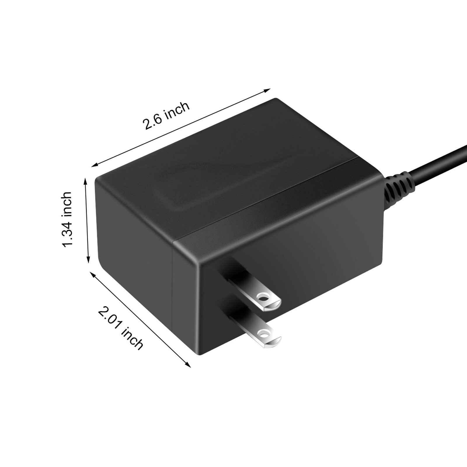 For Nintendo Switch AC Power Adapter Charger HAC-002 Home Wall Travel US Cable
