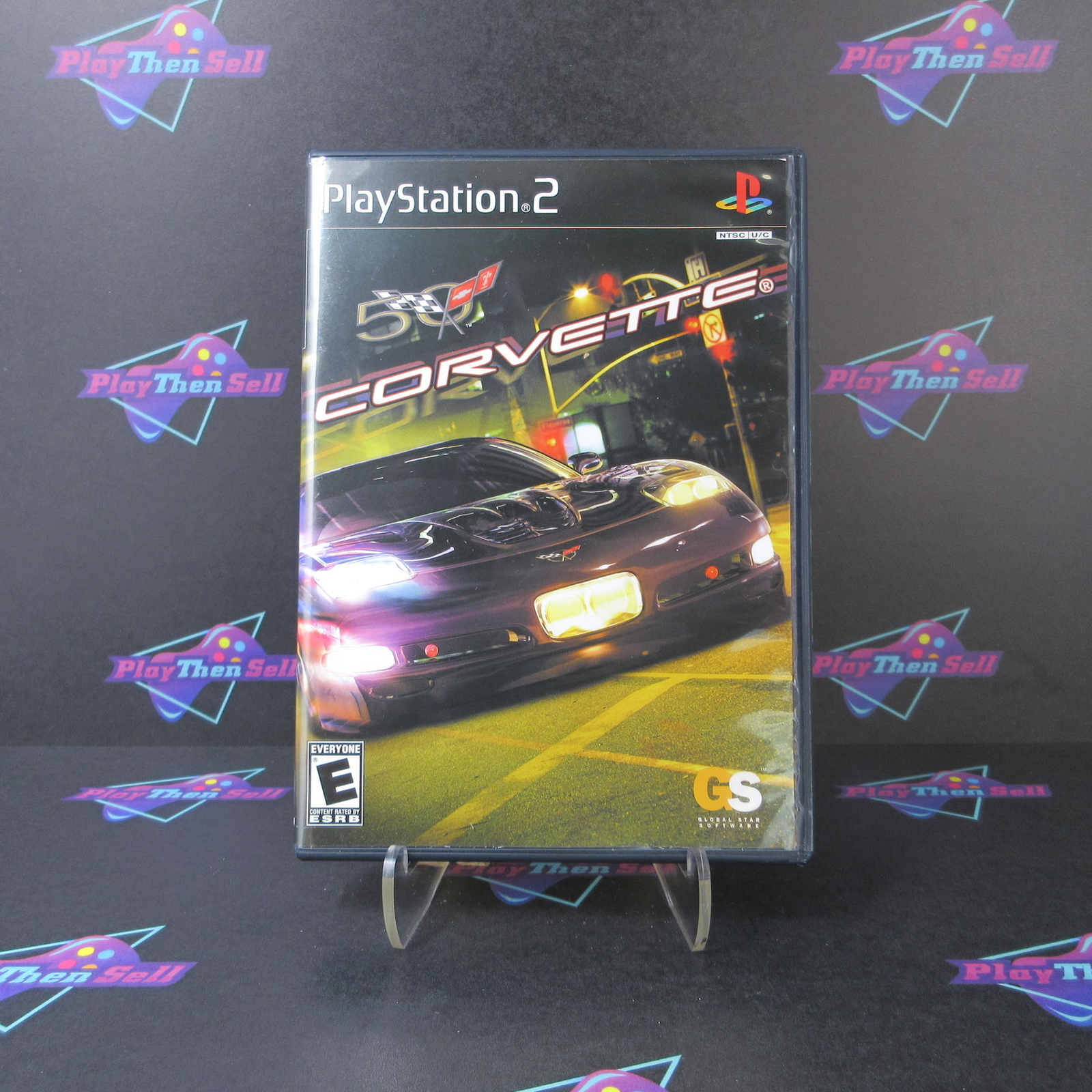 Refurbished Corvette PS2 PlayStation 2 – Game & Case