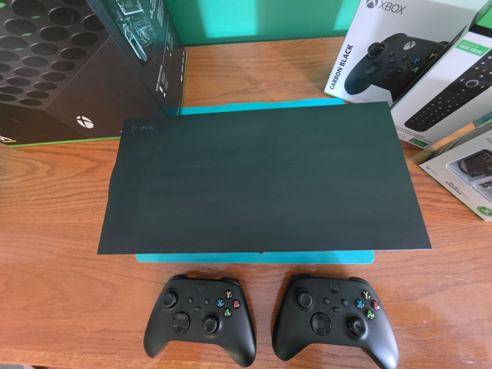 Microsoft Xbox Series X 1TB SSD with 2 controllers and games Rockstar GTA RDR2