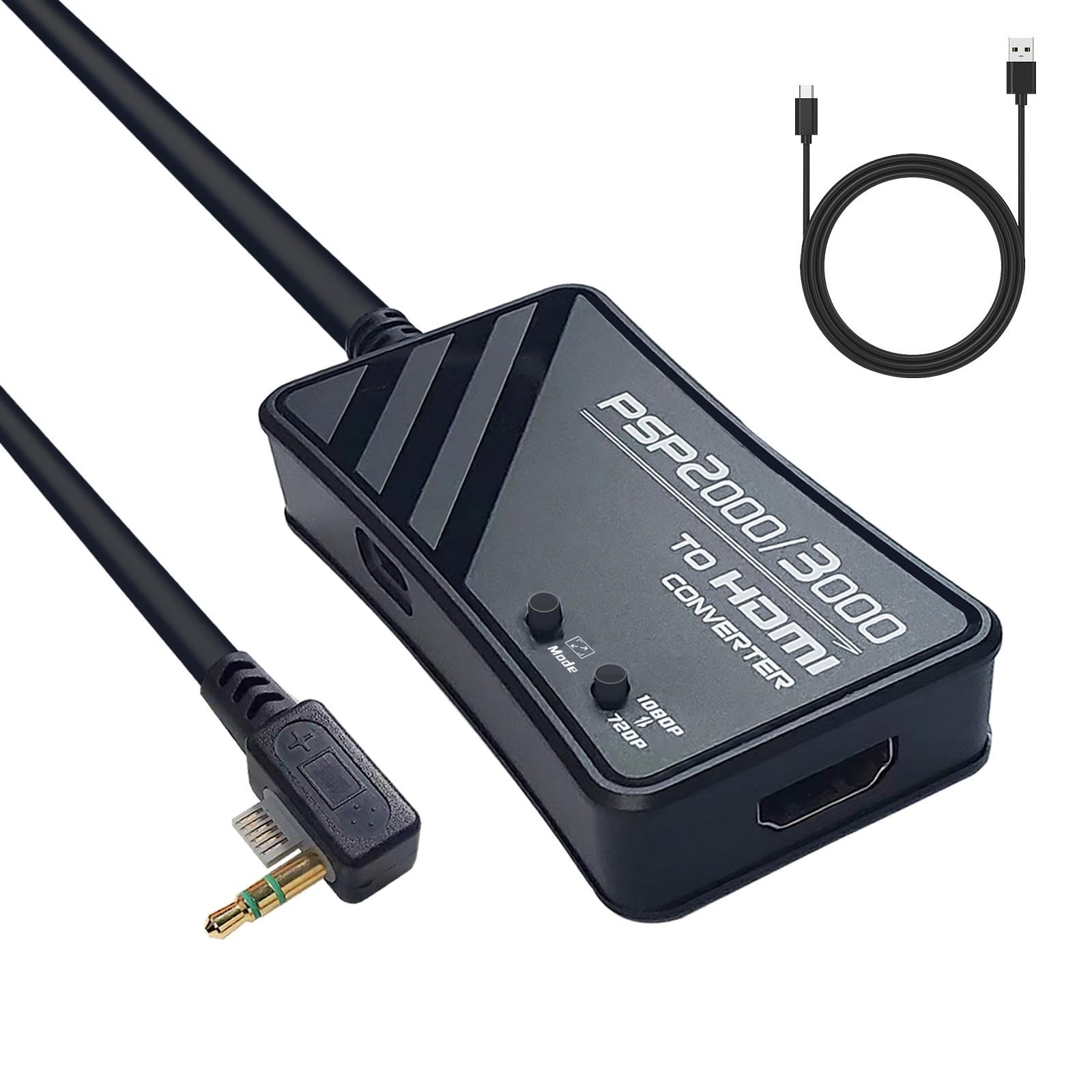 HDMI Converter for PSP2000/PSP3000 – Connect Handheld Game Consoles to TV