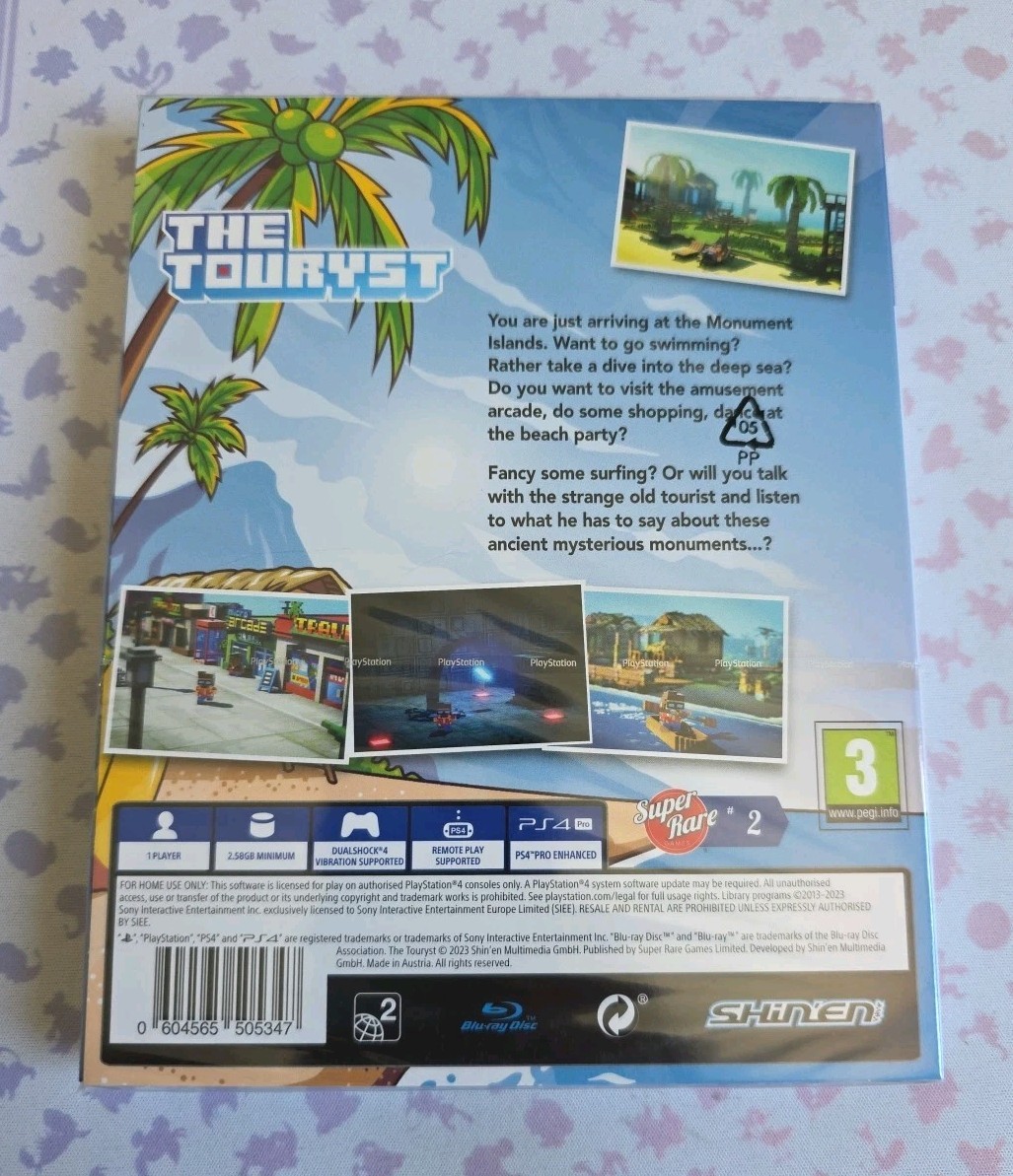 The Touryst (PS4) – Super Rare Games #2 – With Slipcover – RARE – SHIPS TODAY!
