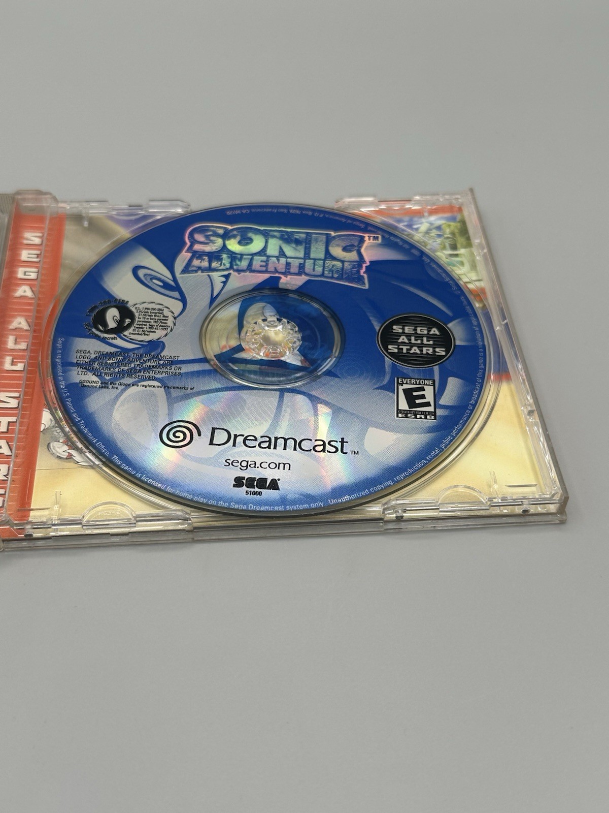 Sega Dreamcast Sonic Adventure Sega All Stars CIB W/ Manual Tested Video Game