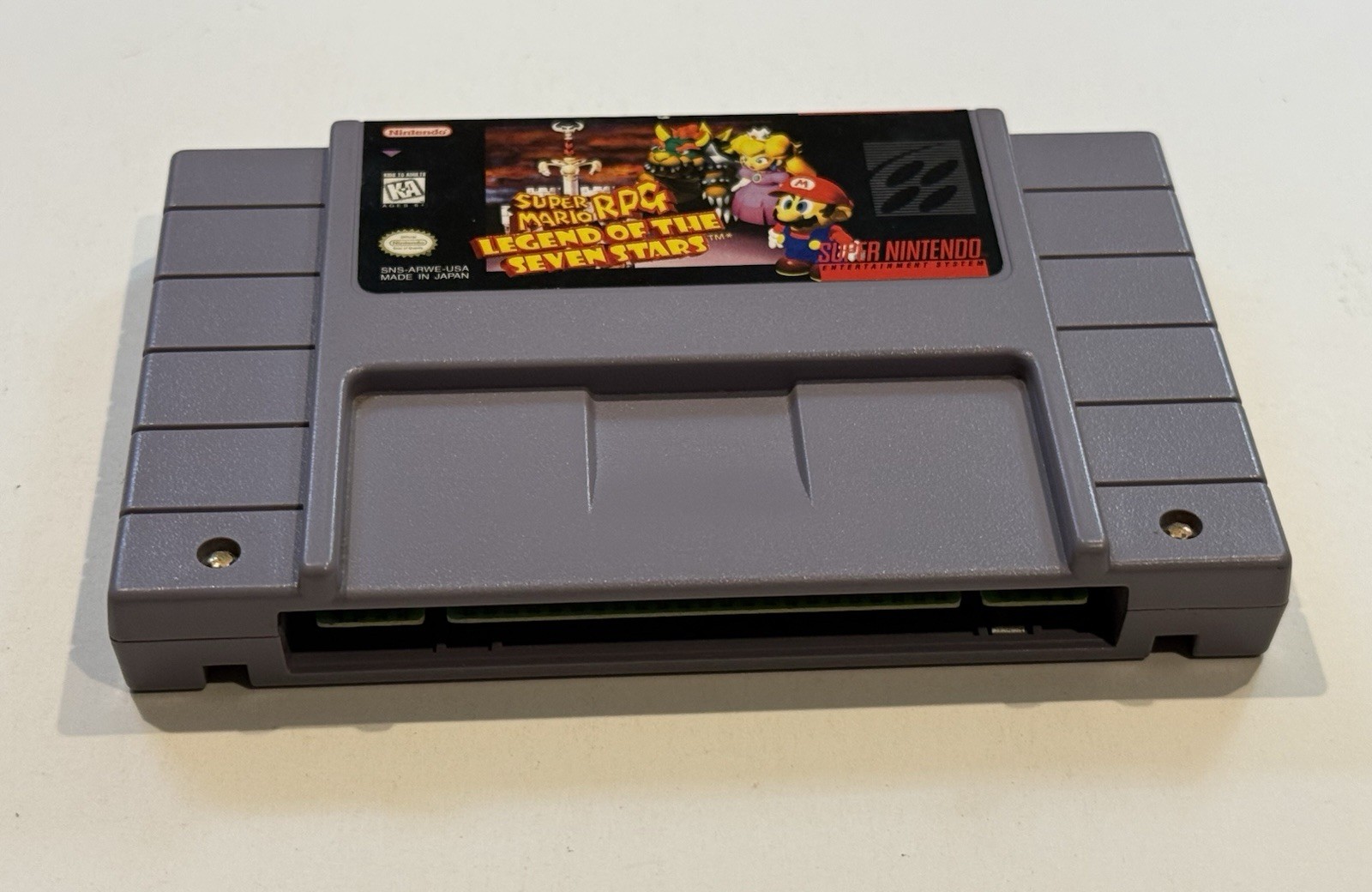 Super Mario RPG: Legend of the Seven Stars (Super Nintendo, 1996) W Manual