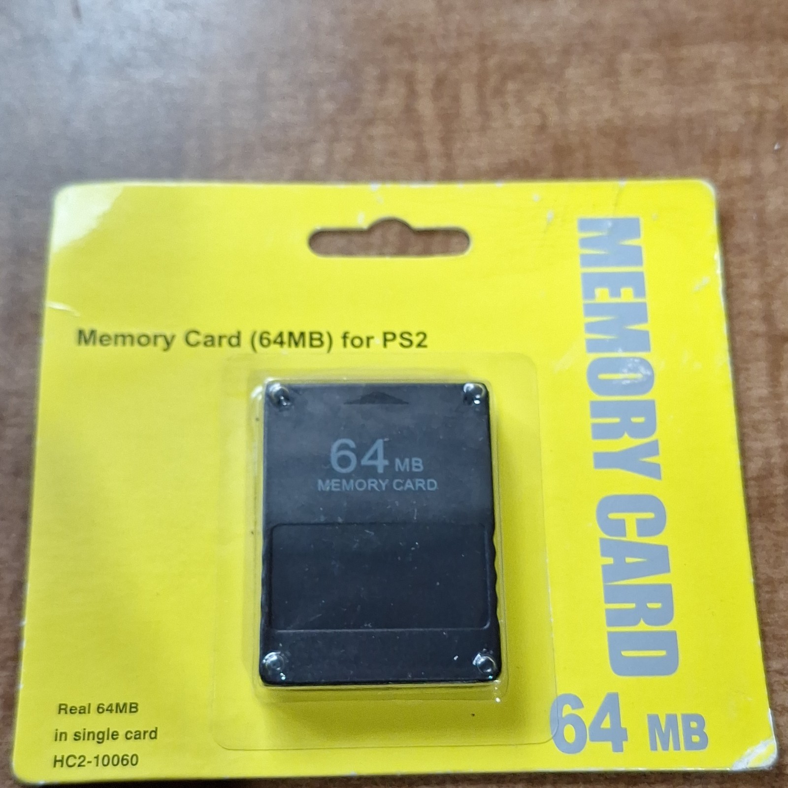 64MB Memory Card for Sony PlayStation 2 Black External Attachment HC2-10060
