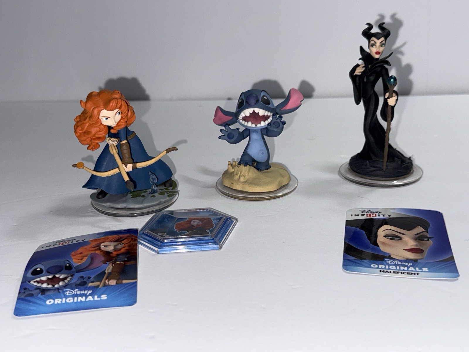 Disney Pixar Infinity 2.0 Brave Merida Stitch And Maleficent