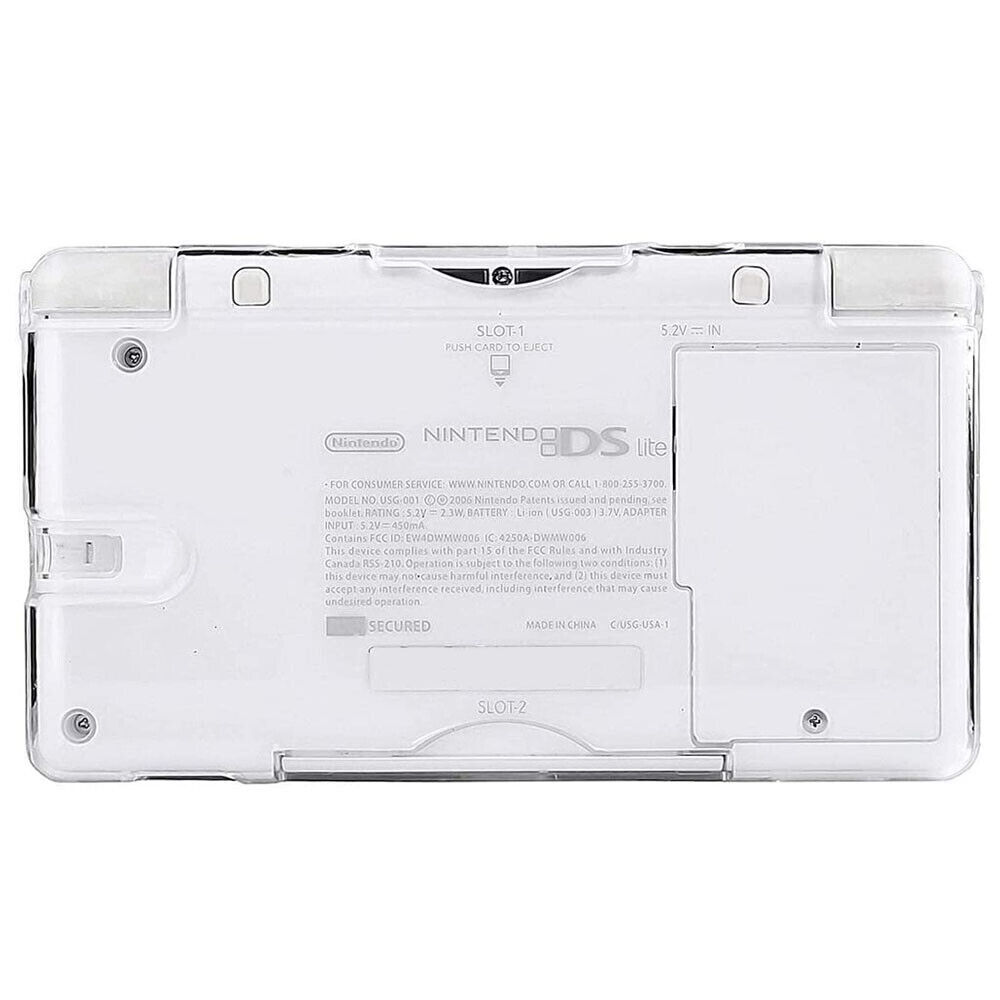 Clear Hard Crystal Protective Case Sleeve for Nintendo DSL NDS Lite NDSL Console