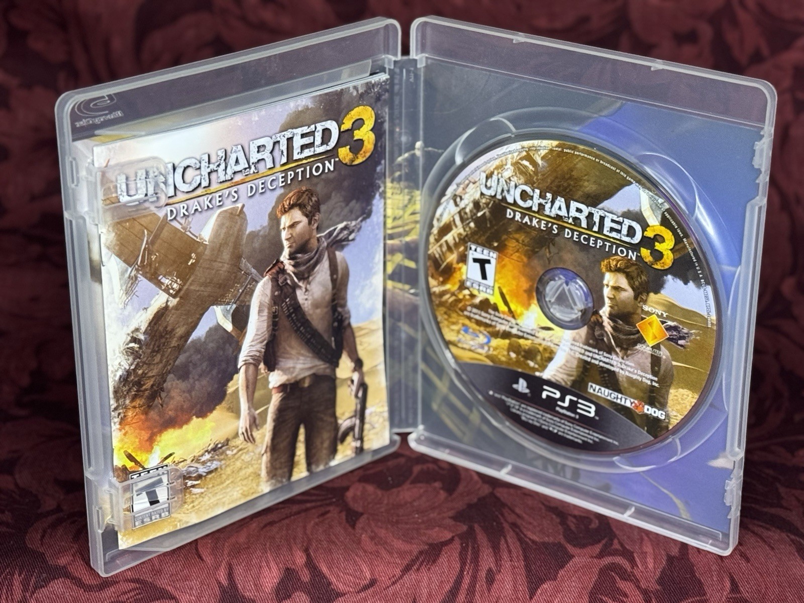 Uncharted 1 2 3 Trilogy 3 Game Lot (Sony PlayStation 3) PS3 CIB Complete in Box