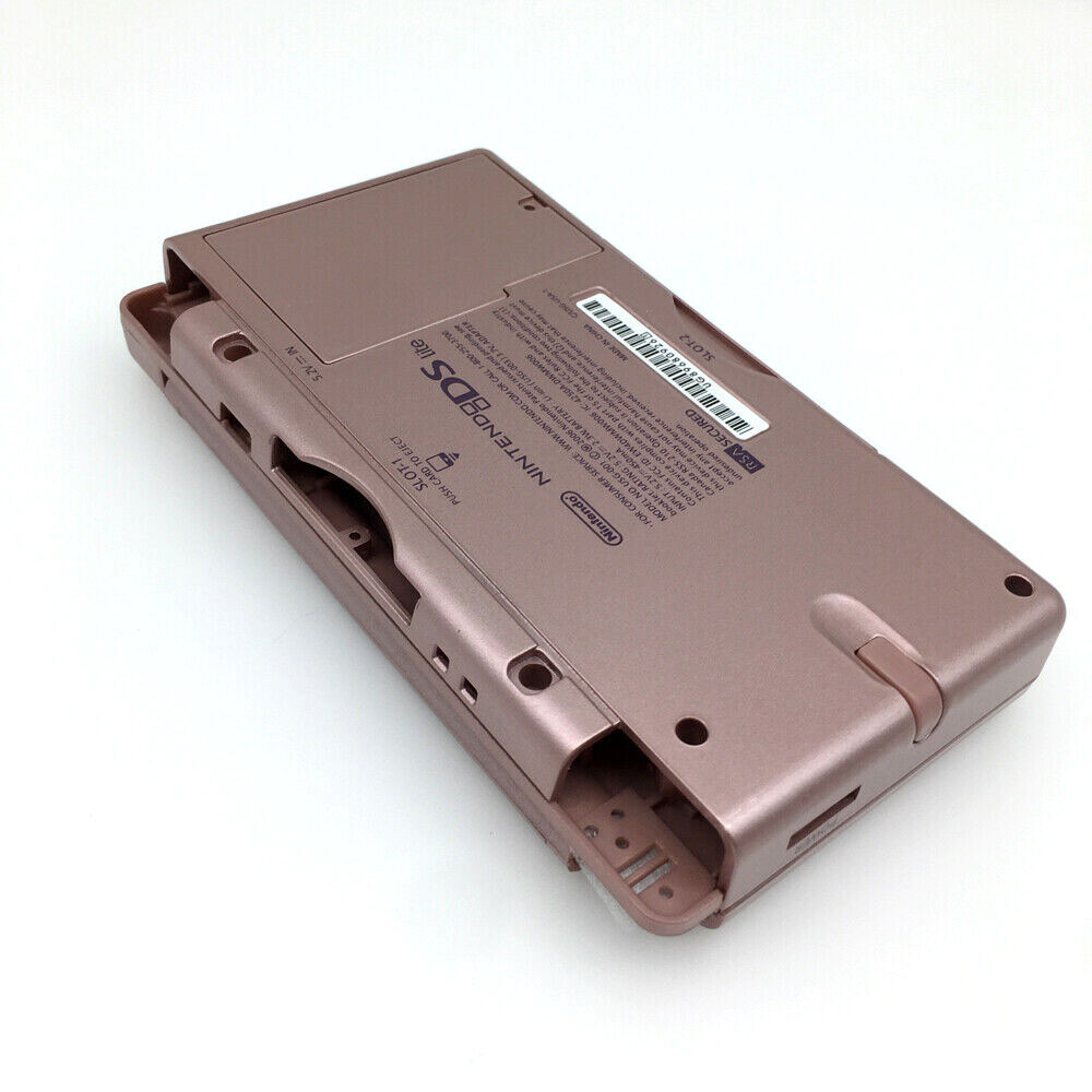 Full Set Replacement Rose Gold Housing Shell w/Tool for Nintendo DS Lite NDSL