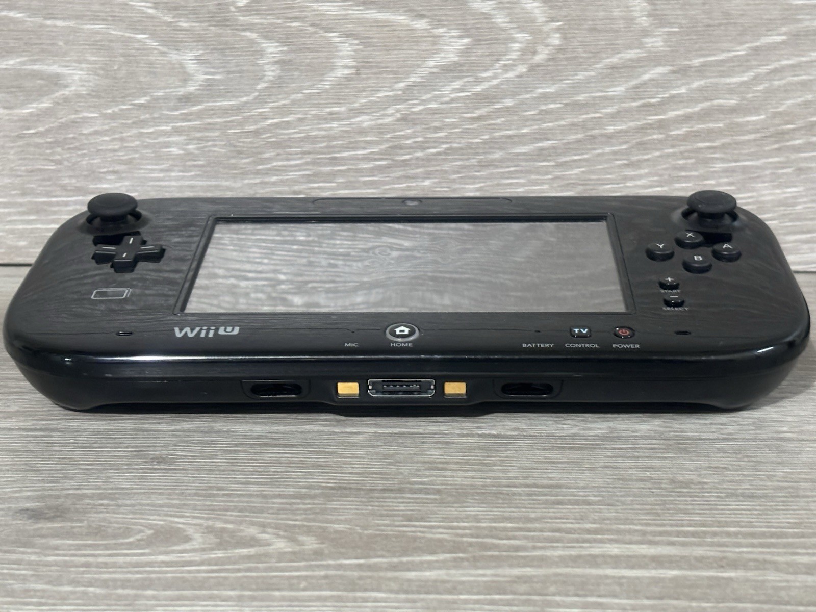Nintendo Wii U WUP-010 US GamePad Black + Charging Cradle Dock ONLY – NO CHARGER