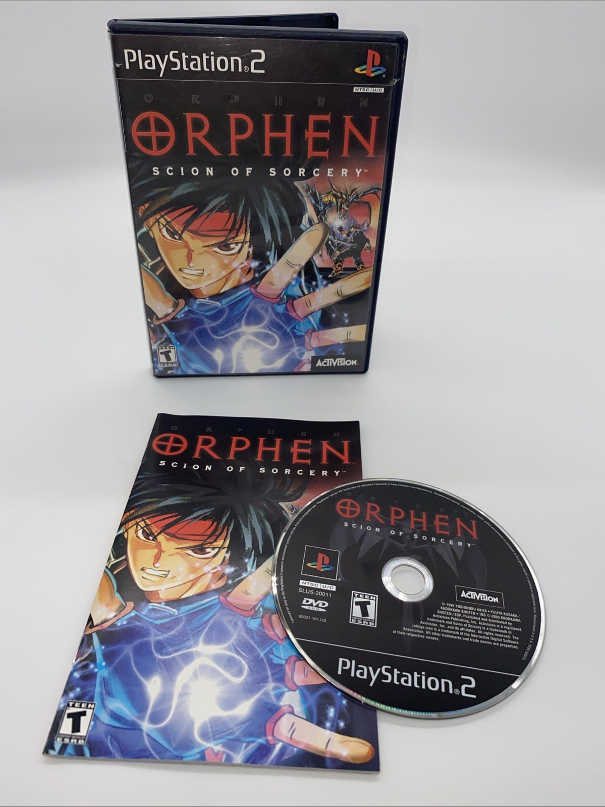 Orphen: Scion of Sorcery (PS2 PlayStation 2 CIB Complete W/ Manual & Reg Card
