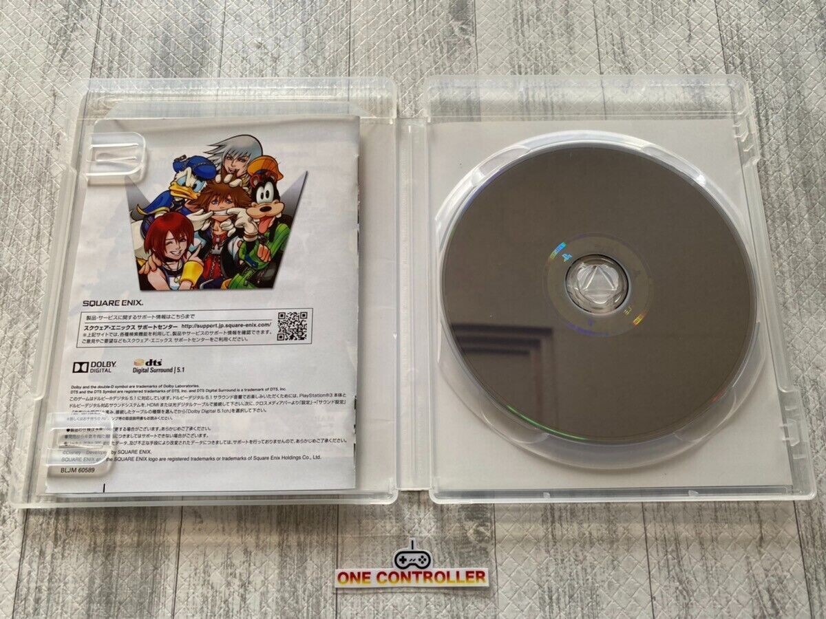 SONY Playstation PS2 & 3 & PSP Kingdom Hearts series 8games set from Japan
