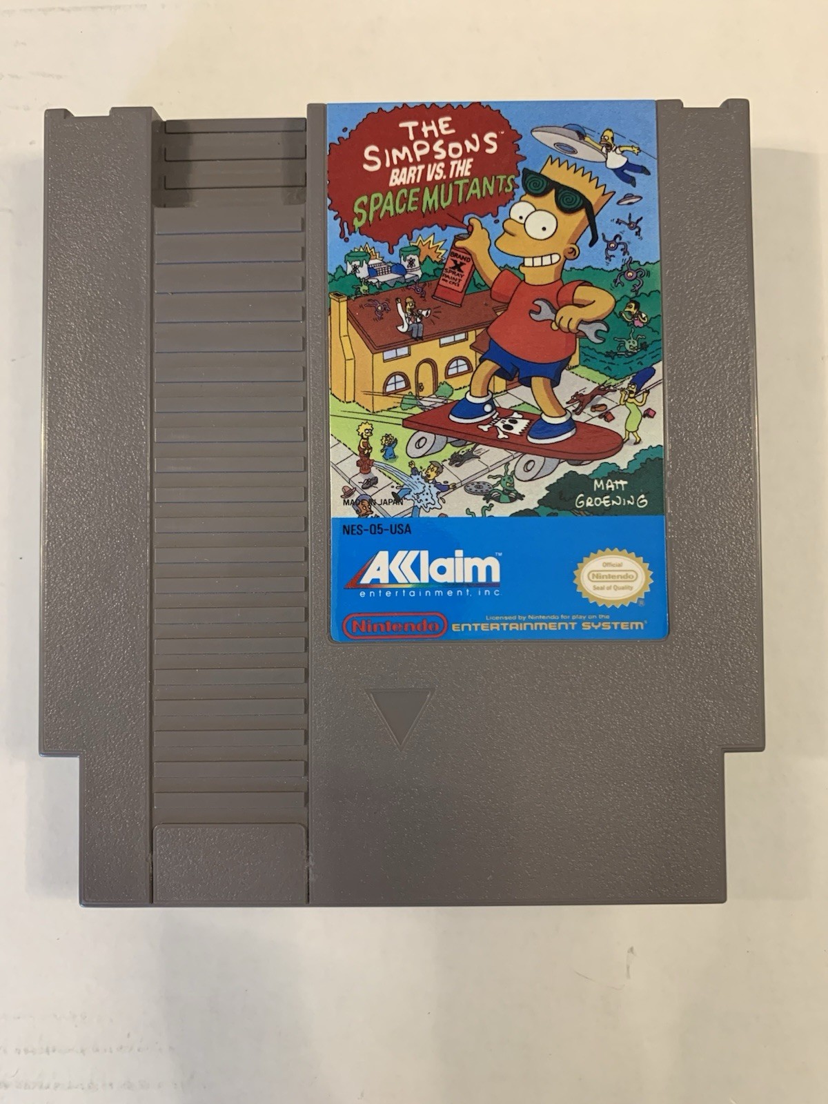 The Simpsons Bart Vs The Space Mutants Nintendo NES