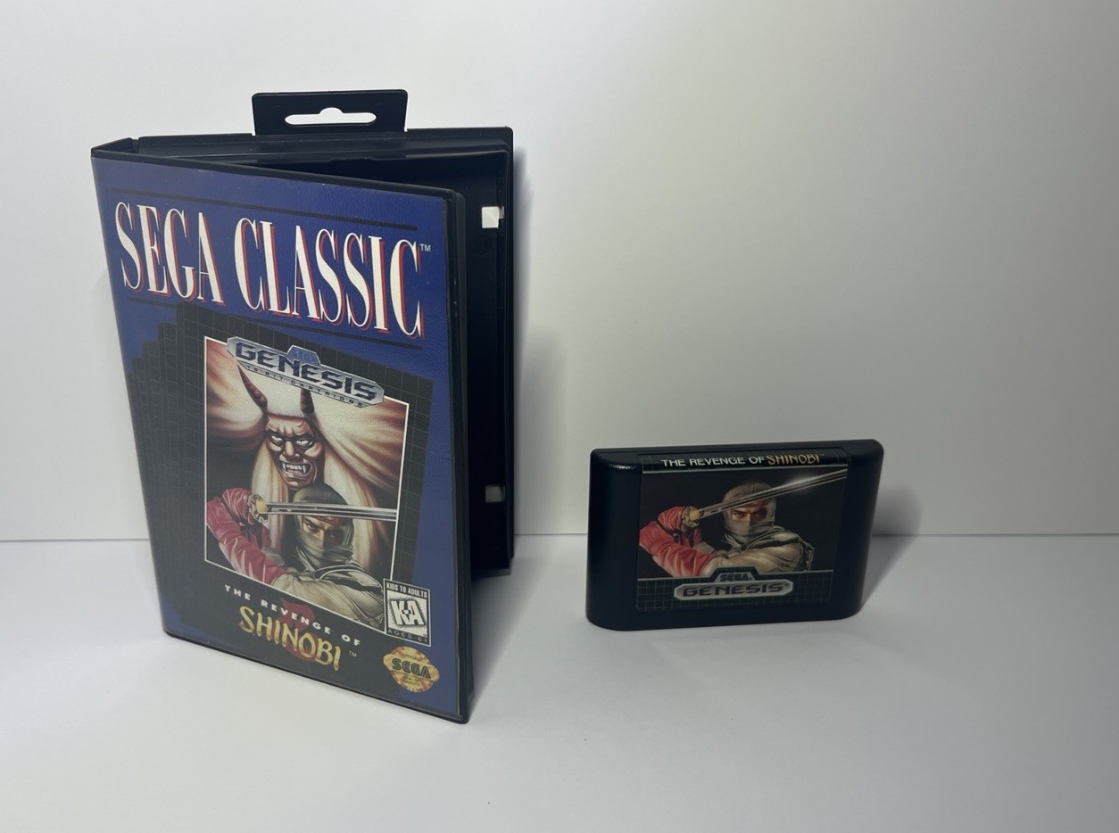 The Revenge Of Shinobi (Sega Genesis Classic Box No Manual Tested Working
