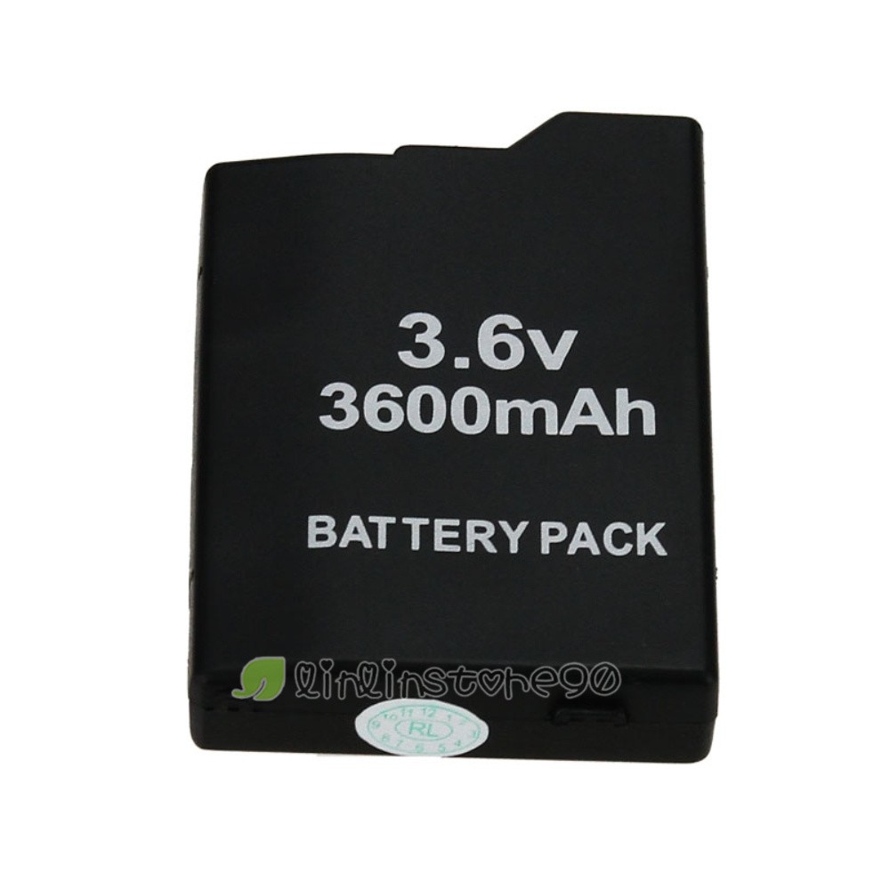 1~2Pcs 3600mAh Rechargeable Battery for Game PSP Slim 2000/2001/3000/3001/3003