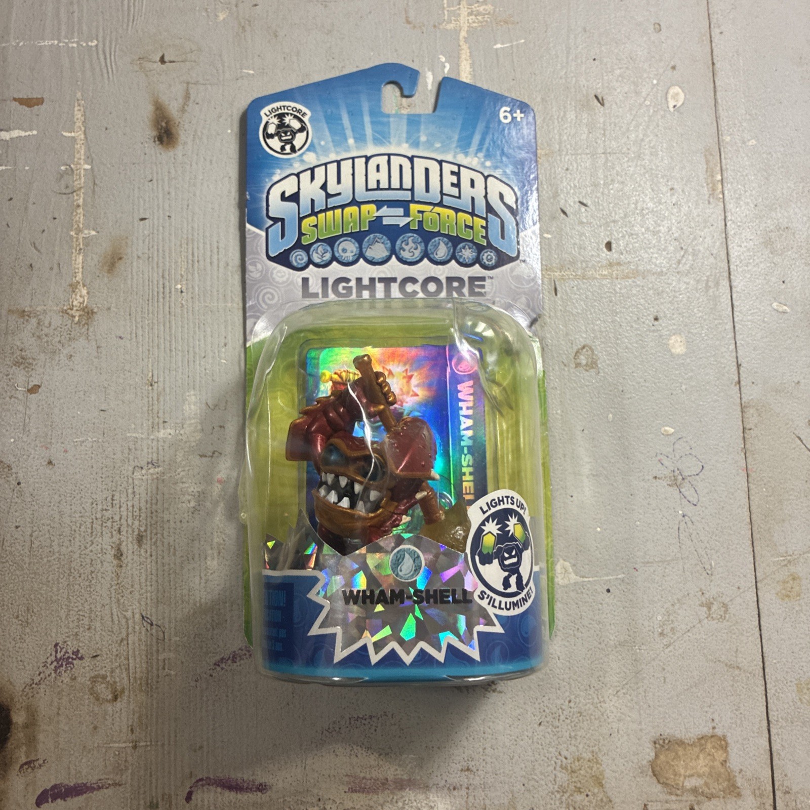 Skylanders Swap Force WHAM-SHELL Lightcore Activision Video Game Figure
