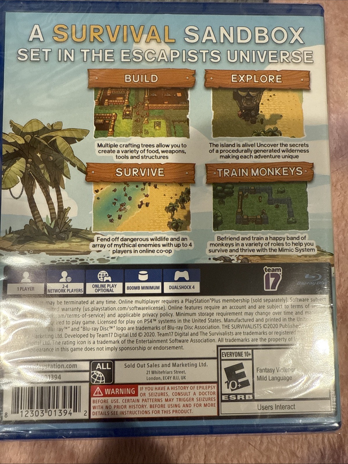 The Survivalists – Sony PlayStation 4
