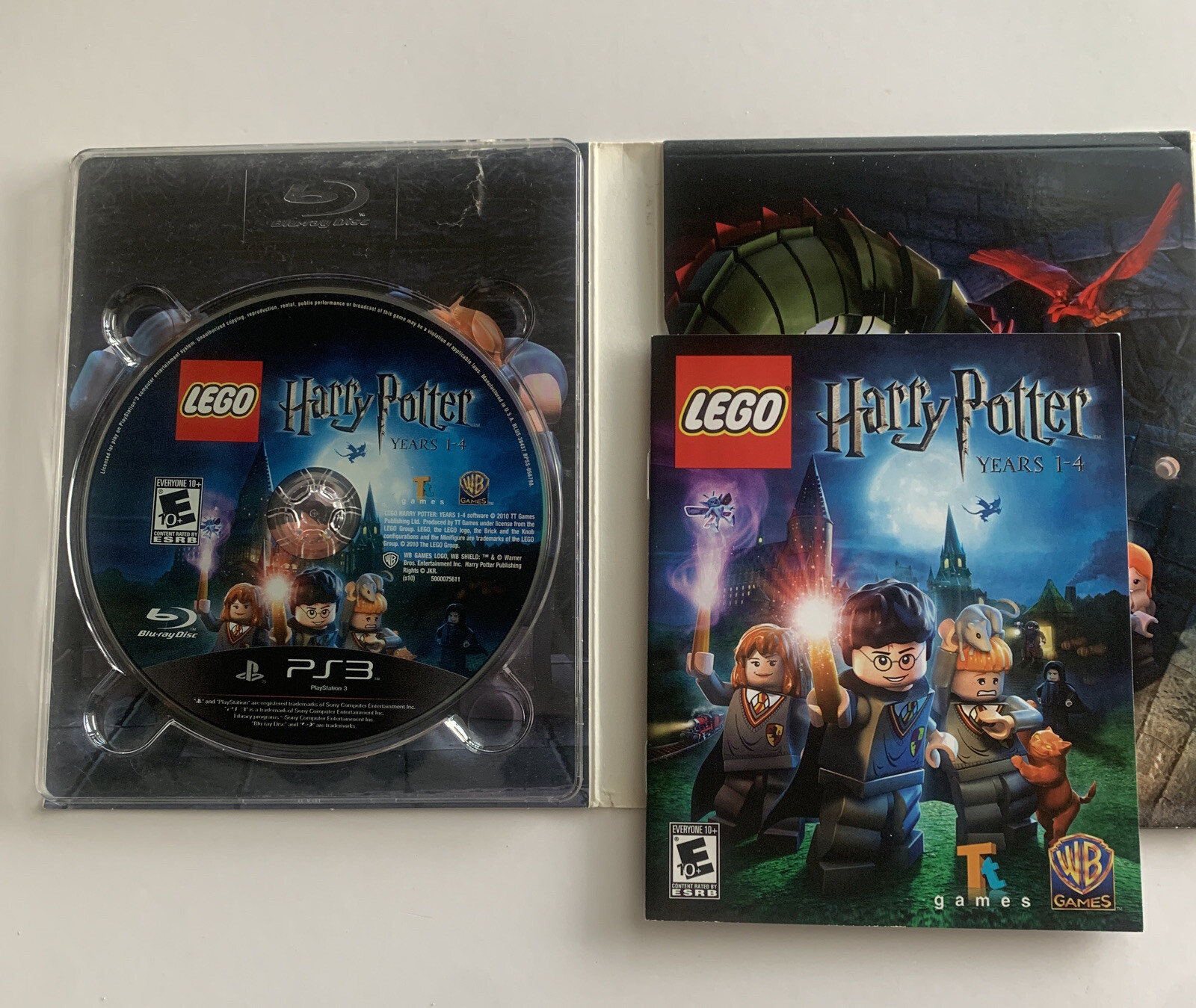PlayStation 3 Lego Harry Potter Years 1-4 Game and Movie