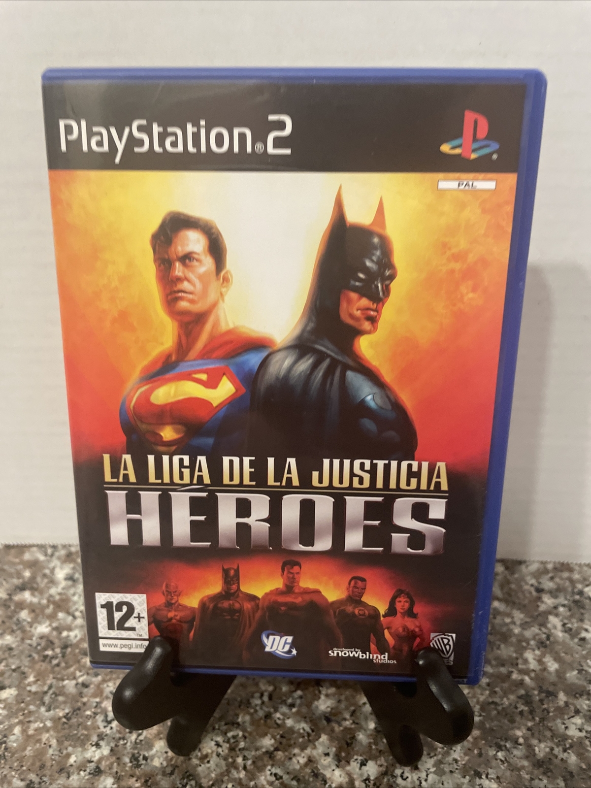 Justice league heroes justice league for the sony ps2 Spain Edition USA Seller !