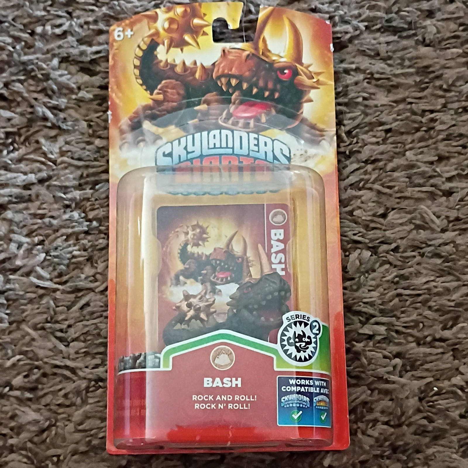Activision Bash Series 2 Skylanders Giants Figure 2012 New Wow Pow Level 15