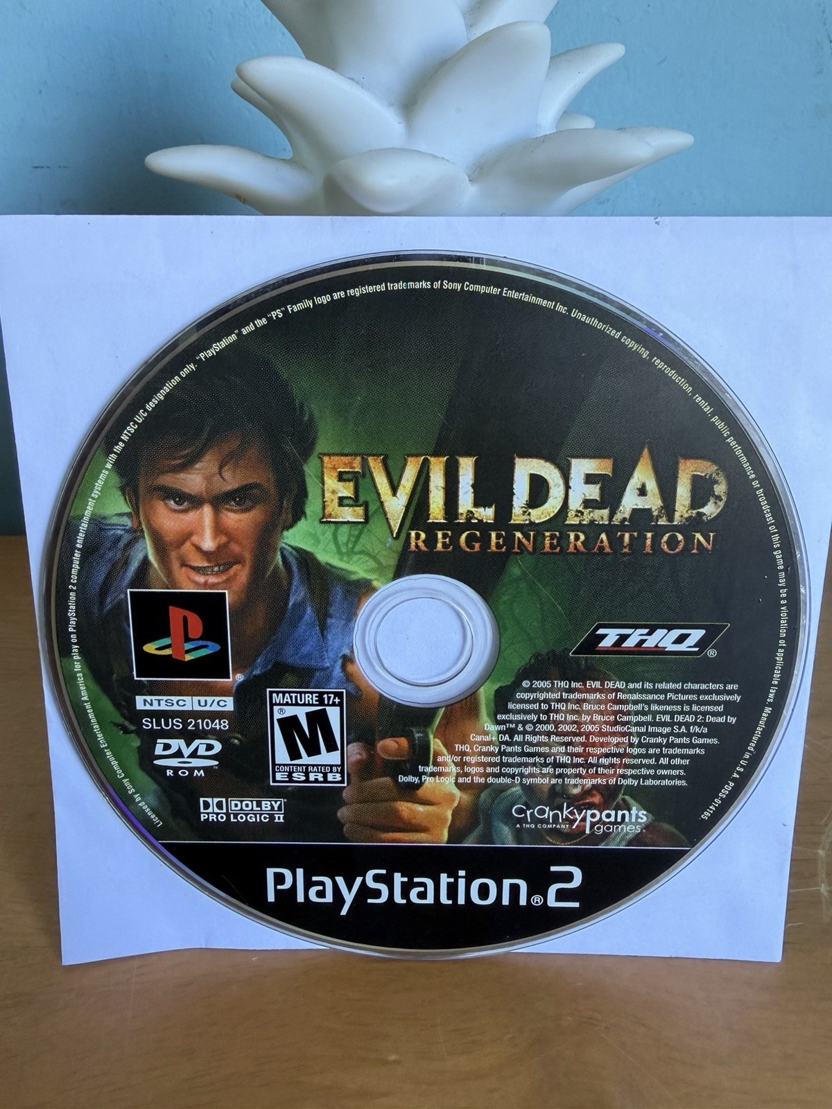 Evil Dead Regeneration (Sony PlayStation 2, 2005) DISC ONLY! Tested Working PS2