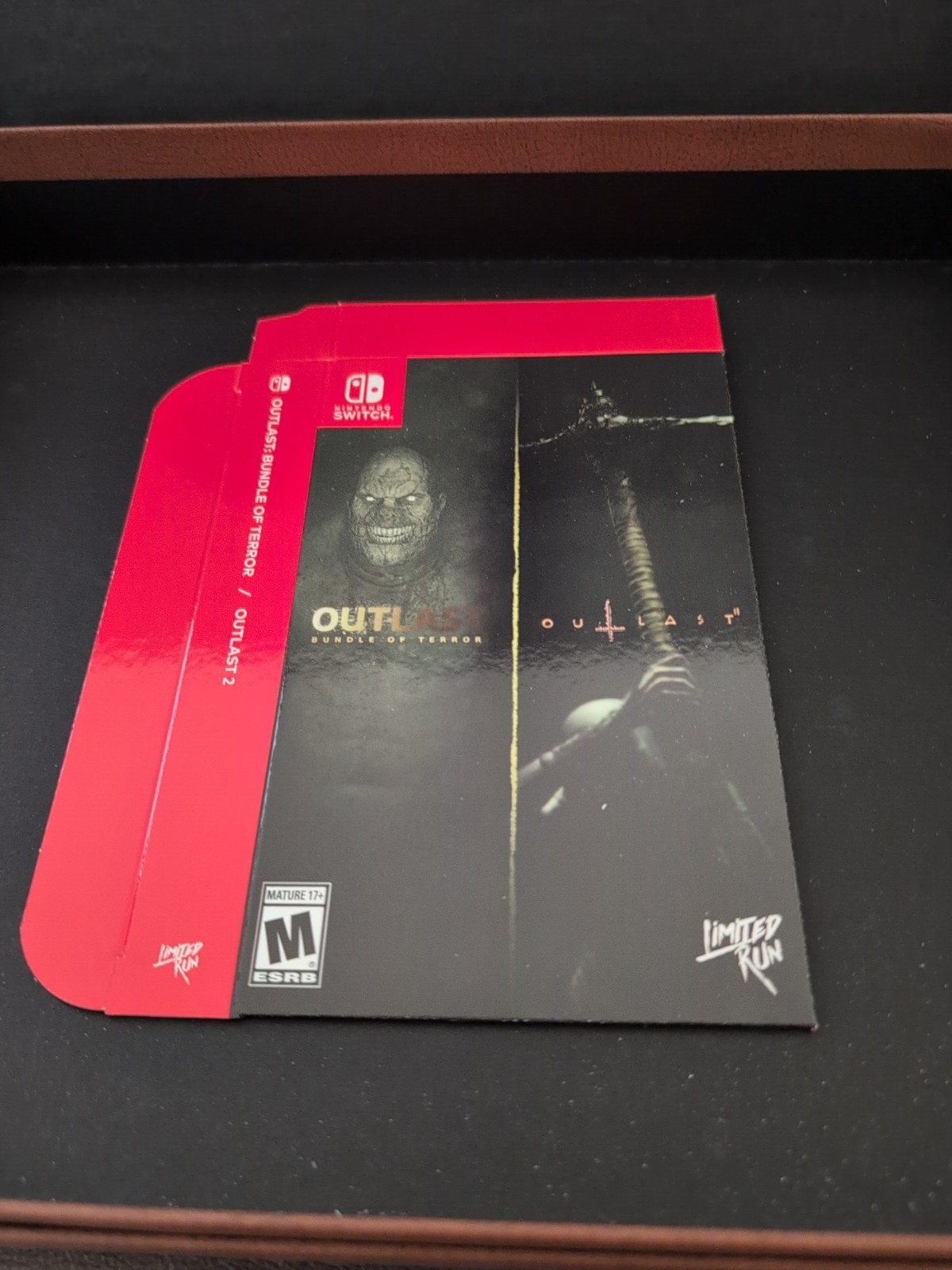 Outlast Bundle of Terror / Outlast 2 Murkoff Briefcase Edition – Switch Complete