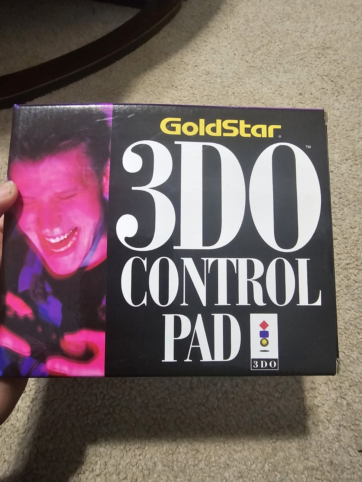 3DO Goldstar Control Pad Controller Official CIB W/ Manual Very Nice See Pics XX