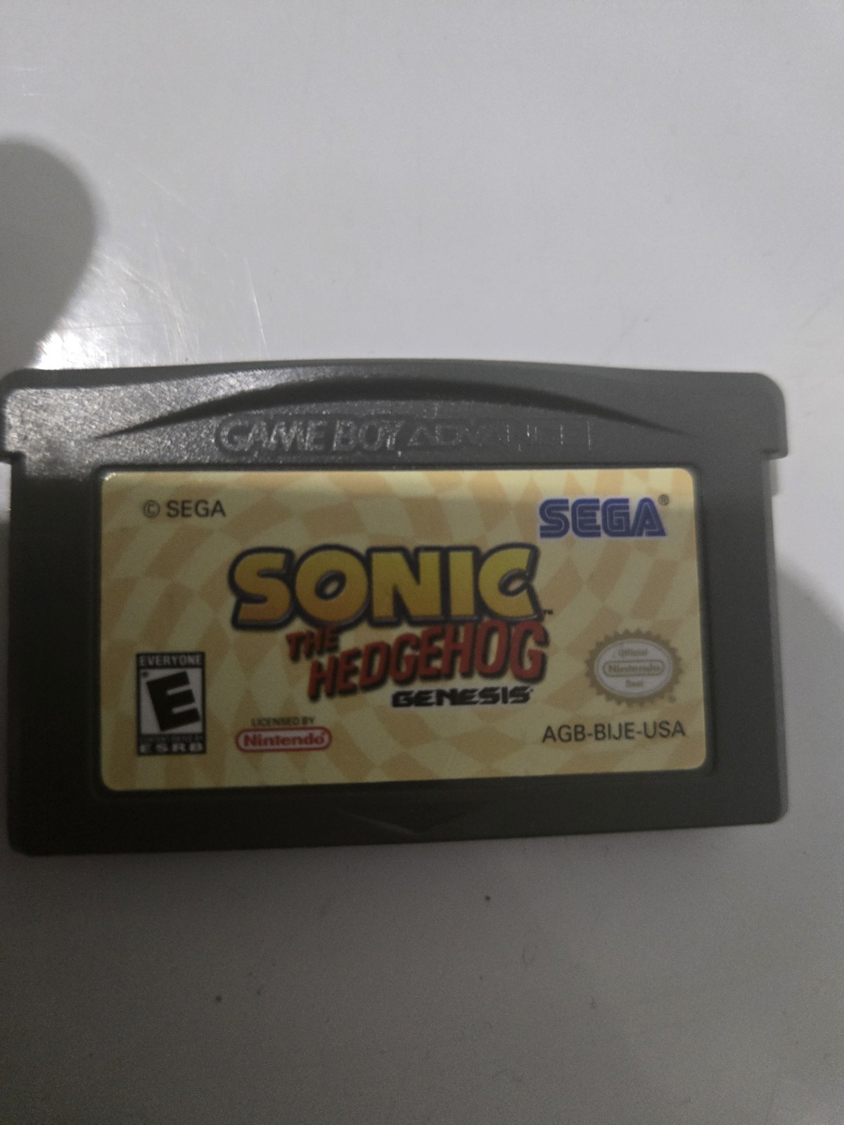 red gameboy advance with 2 games and case tested