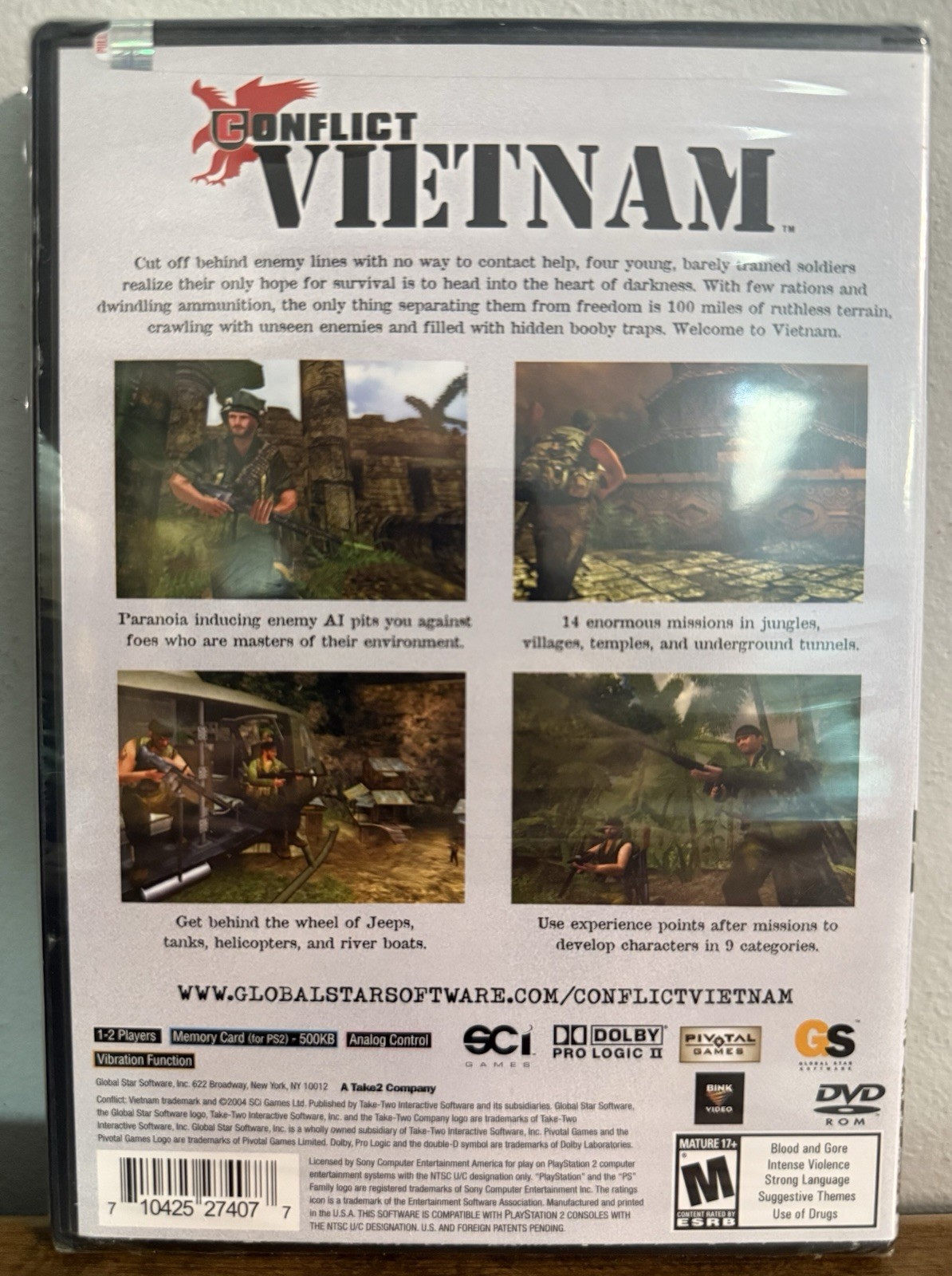 Conflict Vietnam (Sony PlayStation 2, 2004) Brand New Sealed