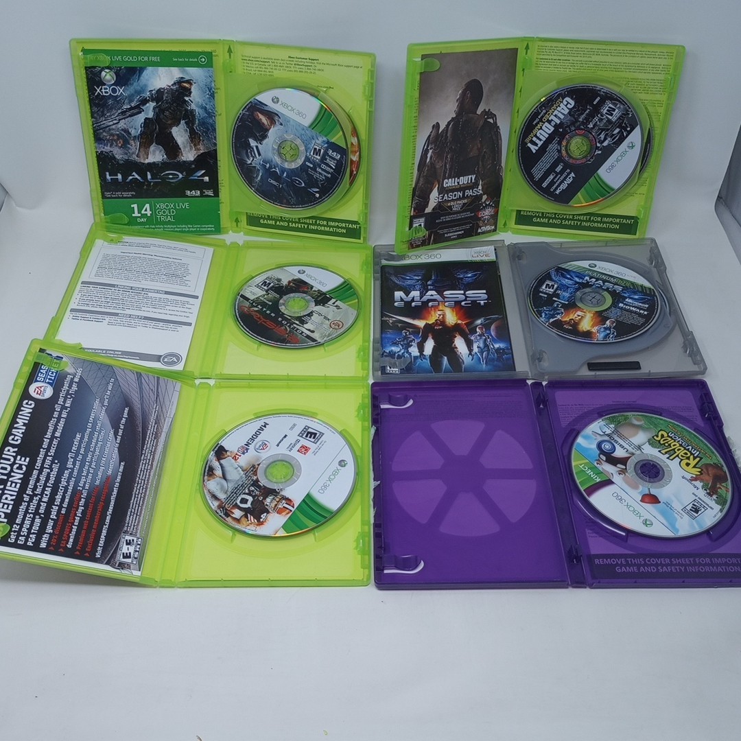 Lot Of 22 Xbox 360 Games With Cases (Many Have Manuals) UNTESTED See Pics!