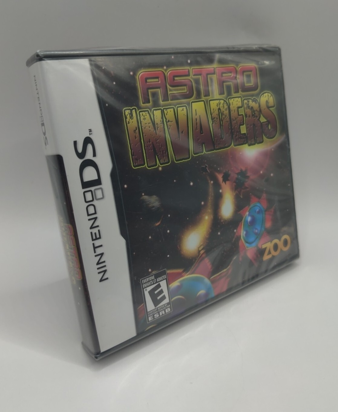 Astro Invaders Nintendo DS 2010 Factory Sealed NIB Rare Videogame Collectable