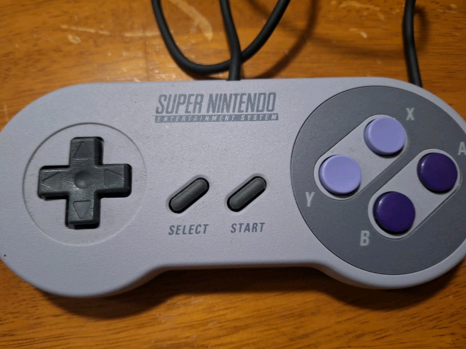 Two Super Nintendo Classic Mini OEM CLV 202 Controllers with Extension Cords