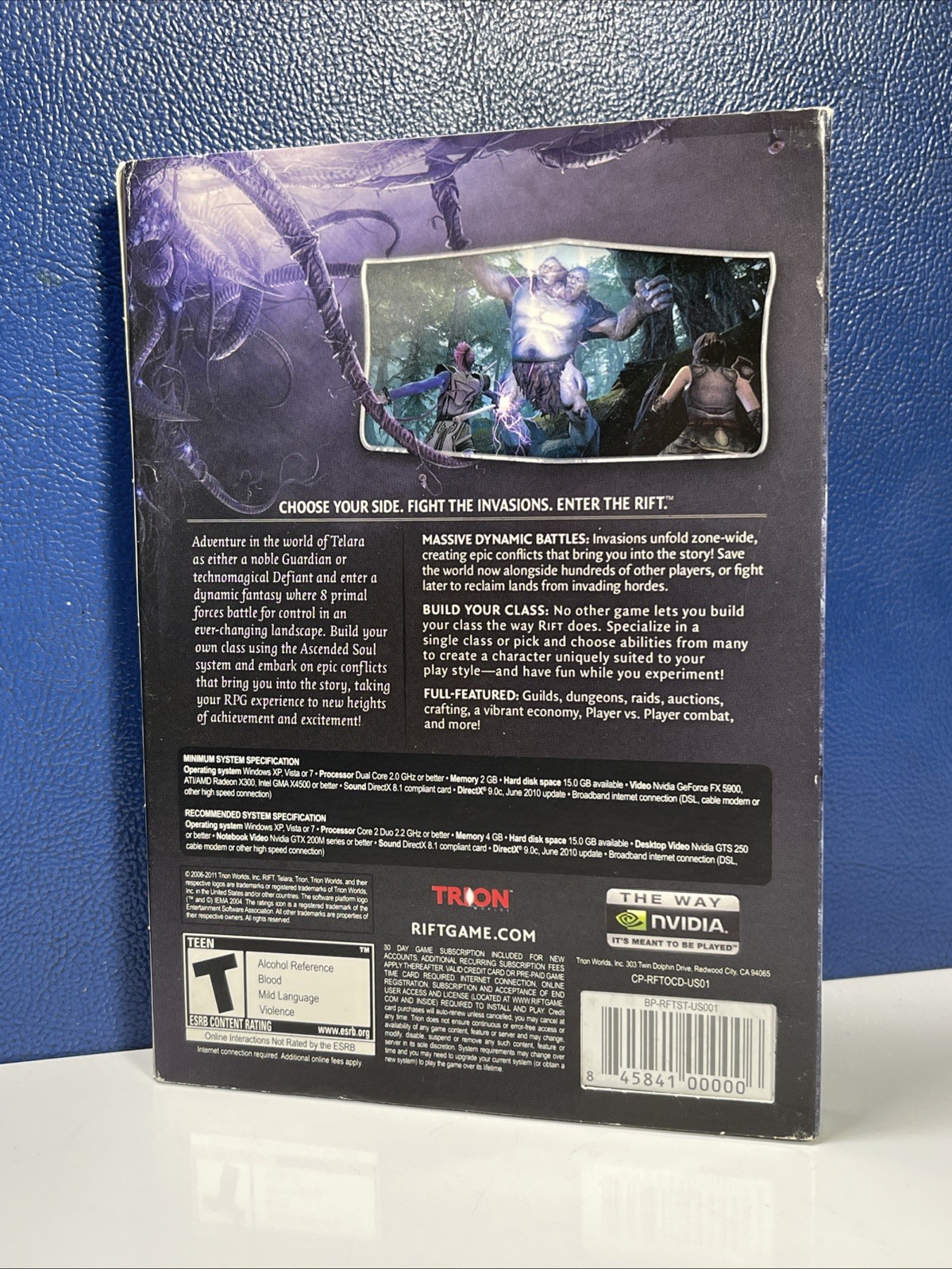 Rift (PC, 2011) Brand New Factory Sealed Free Fast Shipping With Slipcover