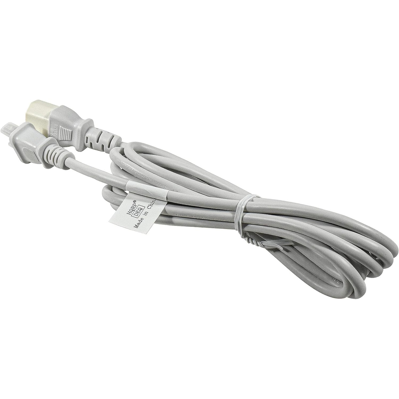 HQRP White 10ft AC Power Cord for Xbox 360 Jasper, Falcon and Slim
