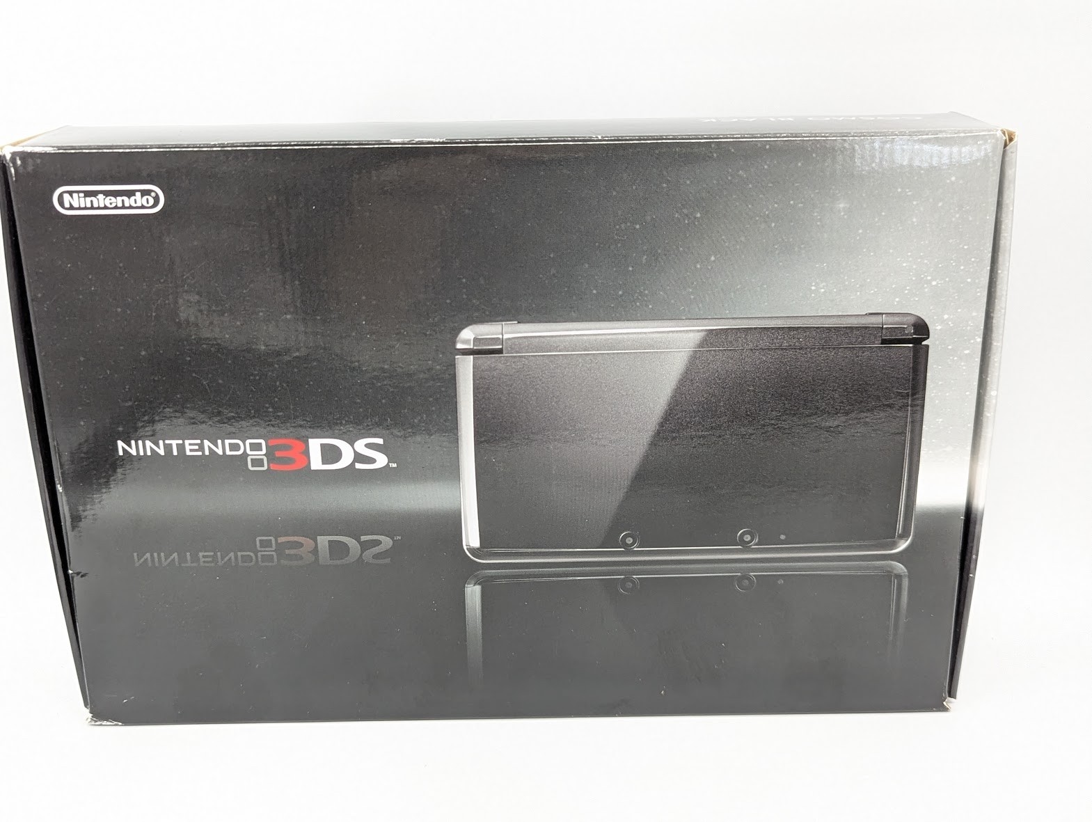 B513 Nintendo 3DS console Cosmo Black Japan w/box pen manual adapter AR card