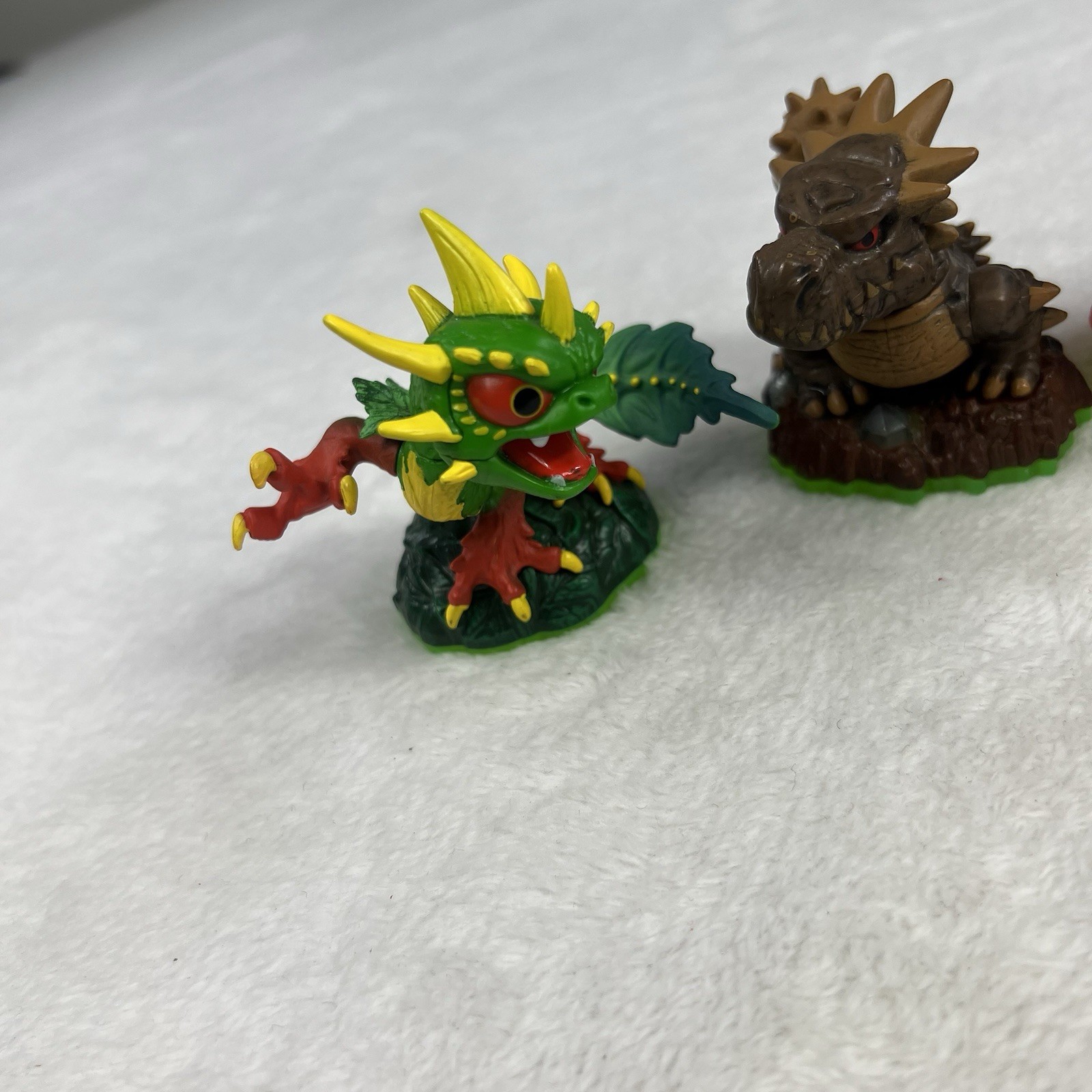 Lot Of 5 Skylanders Spyro’s Adventure Figures Camo Bash Ignitor Drobot Warnado