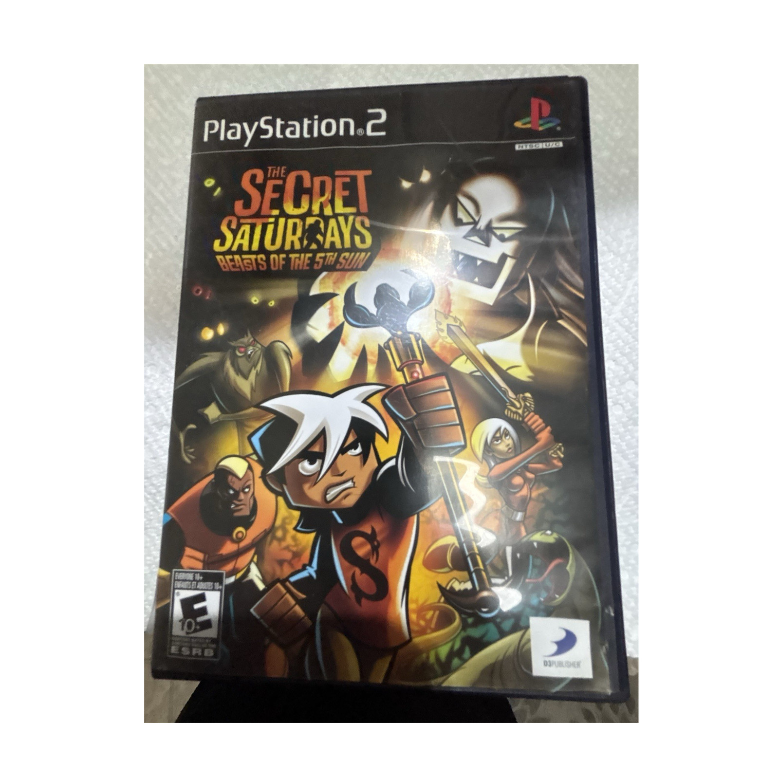 D3Publisher The Secret Saturdays Beasts 5th Sun PS2 NTSC-U/C E10+ 2009