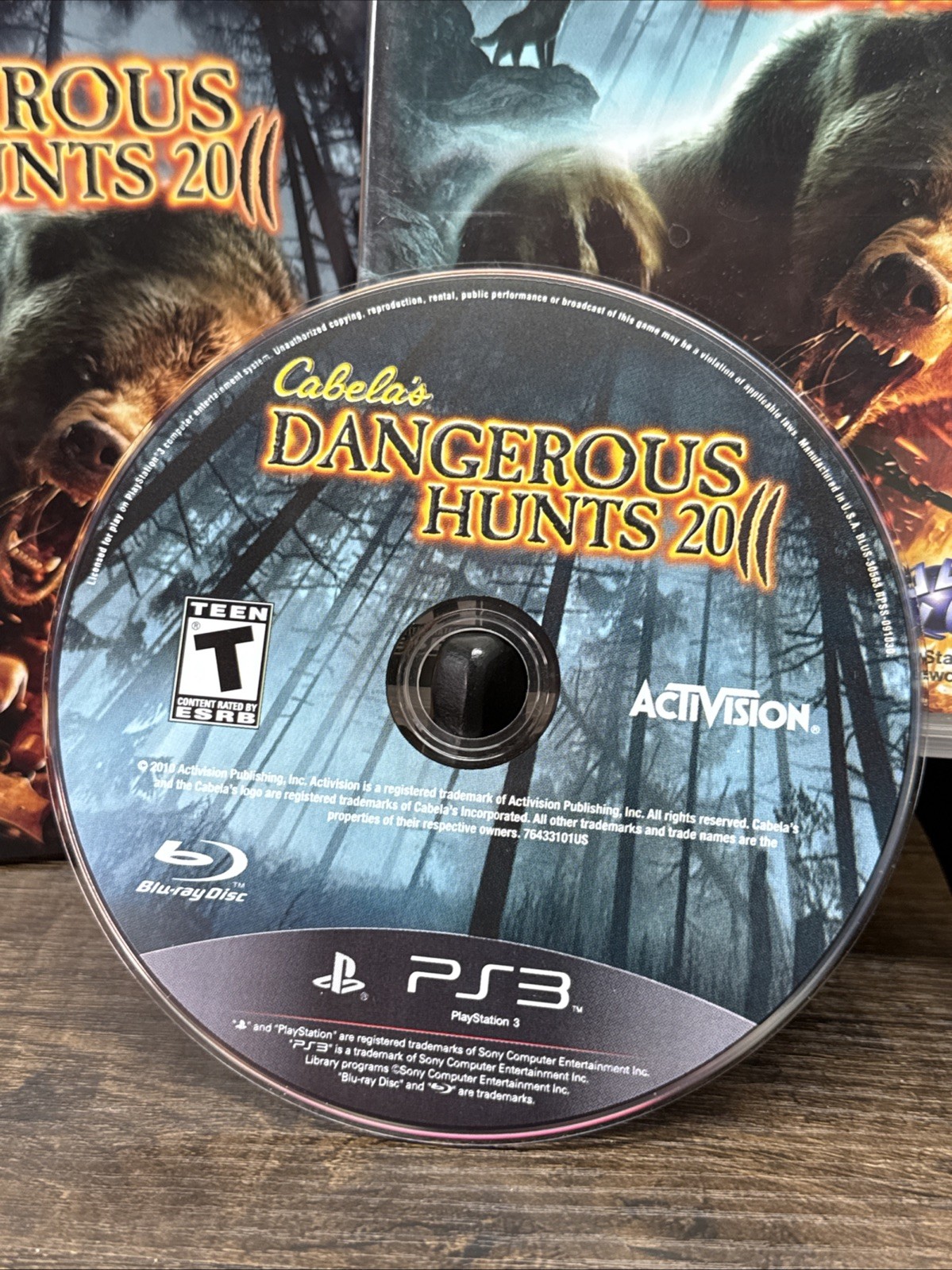 Cabela’s Dangerous Hunts 2011 Sony Playstation 3 PS3 COMPLETE