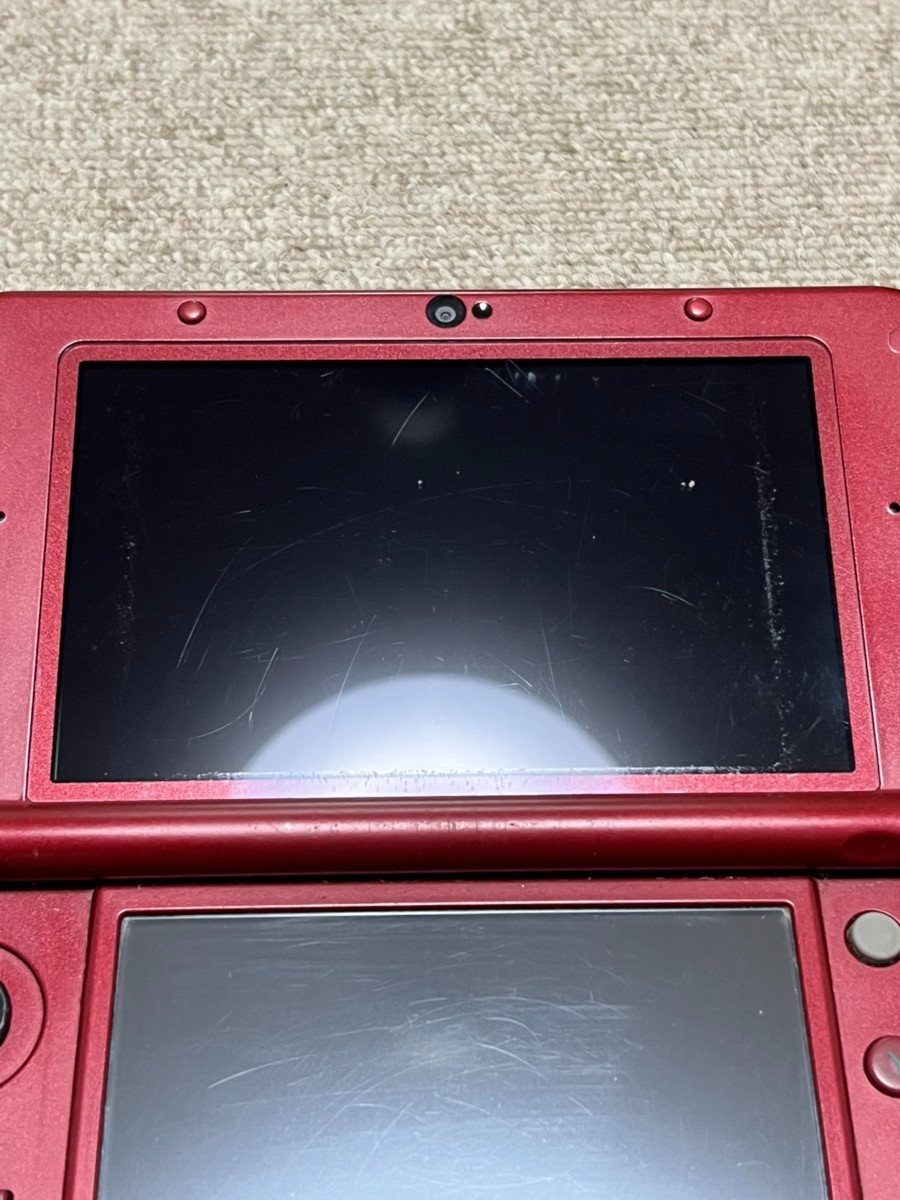 New 3DS LL XL Metalic red Japan Nintendo Console region Japanese B57