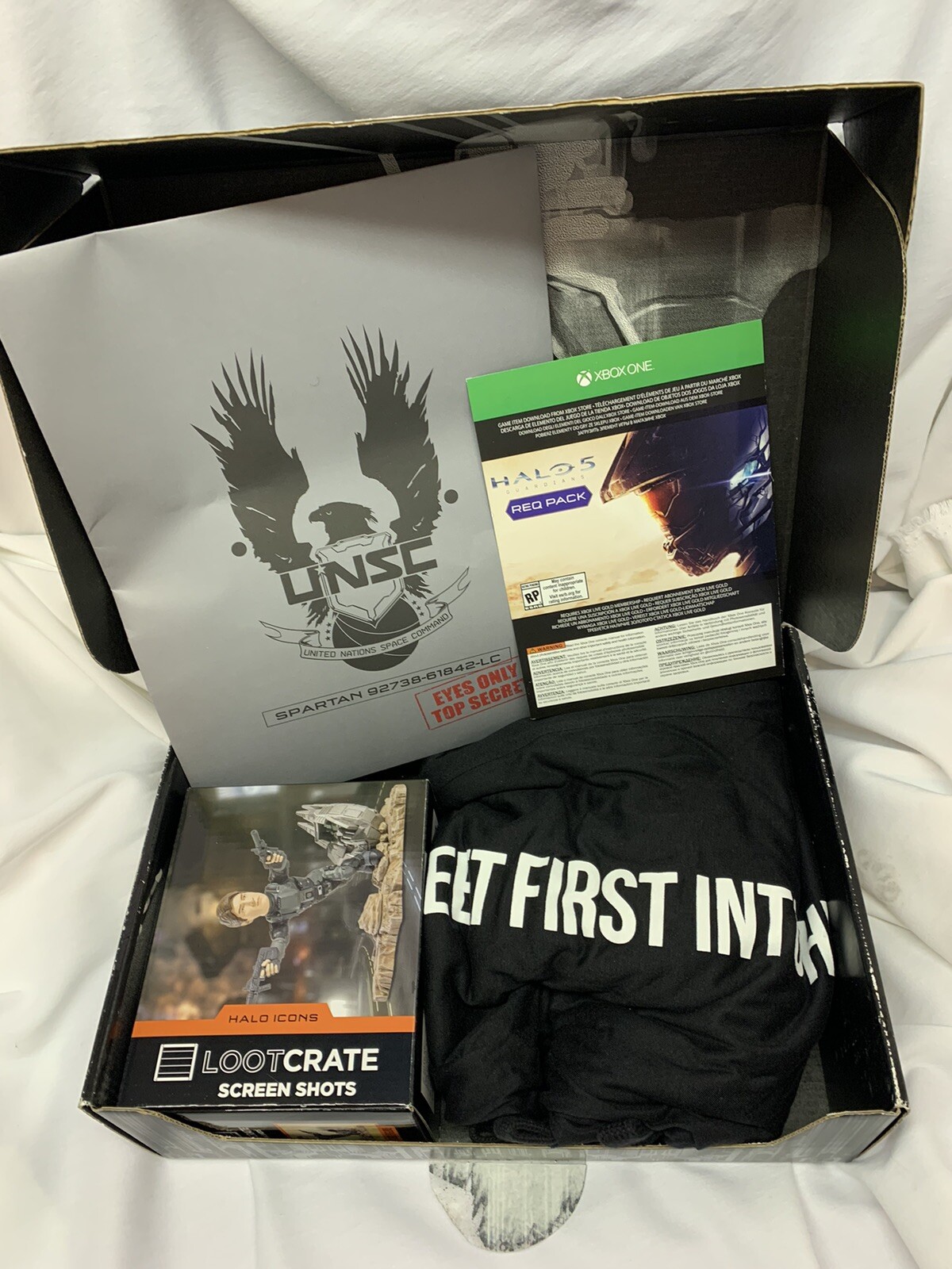 Halo Legendary Loot Crate 343 Industries Size XL Clothing! NEW!!