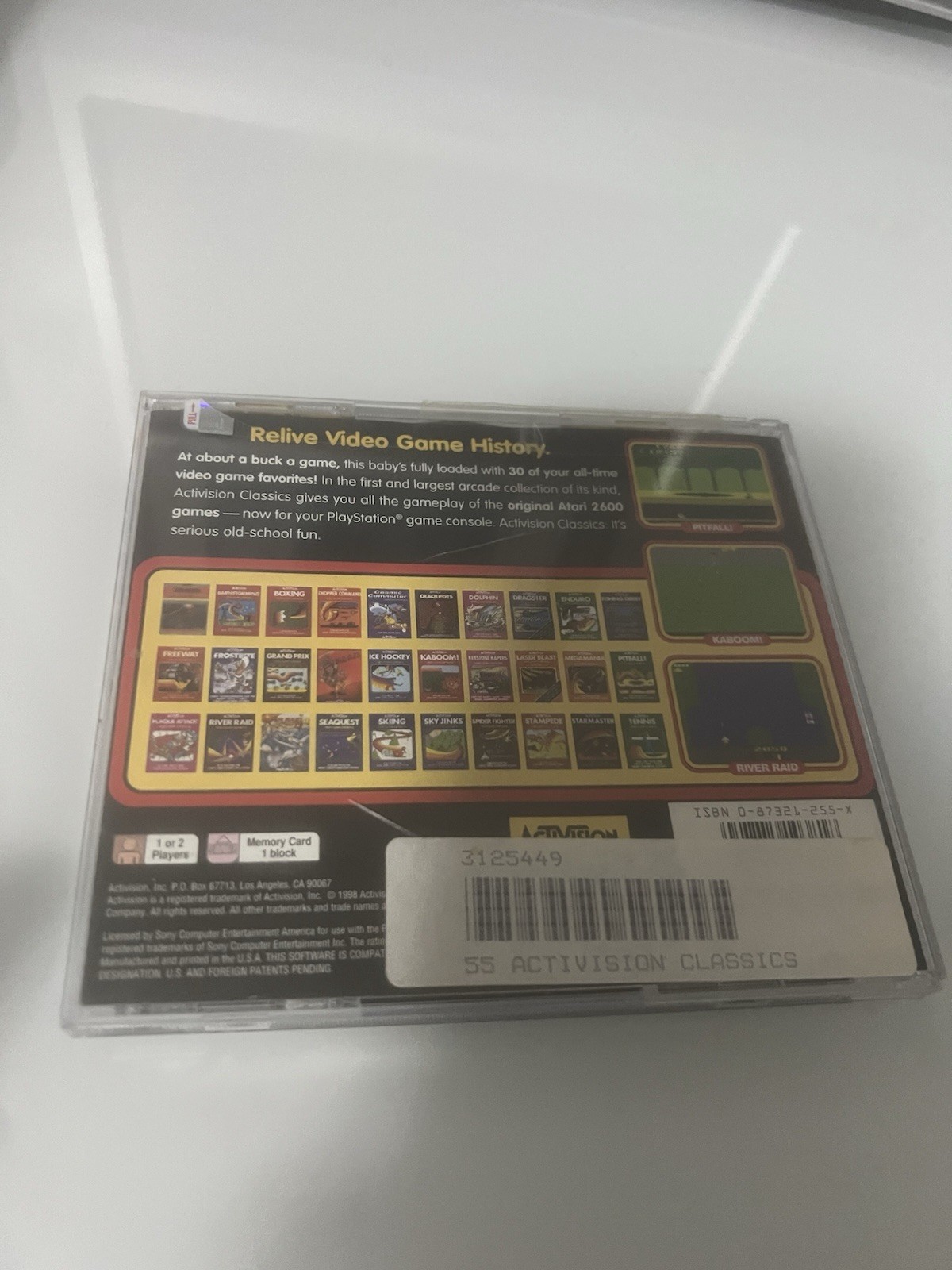 Sony Playstation 1 PS1 Activision Classics CIB Tested