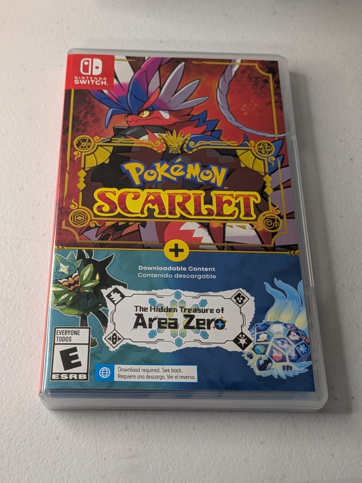 Pokemon Scarlet and The Hidden Treasure of Area Zero – Bundle (Nintendo Switch,