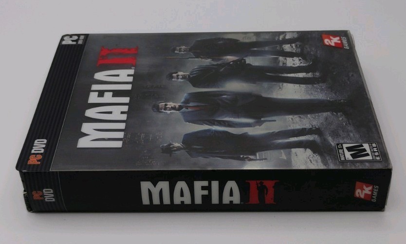Mafia II Collector’s 2010 PC DVD Edition Steel book – Complete In Box Authentic
