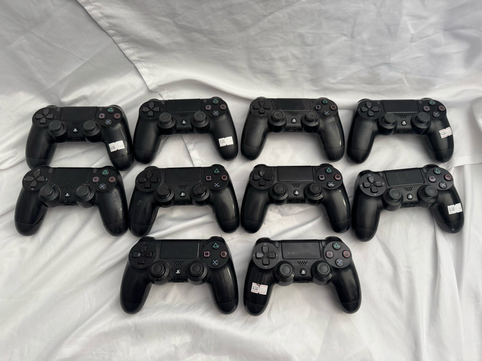 PS4 Controller Lot Working 10x OEM PlayStation 4 Good Condition Bulk Lot