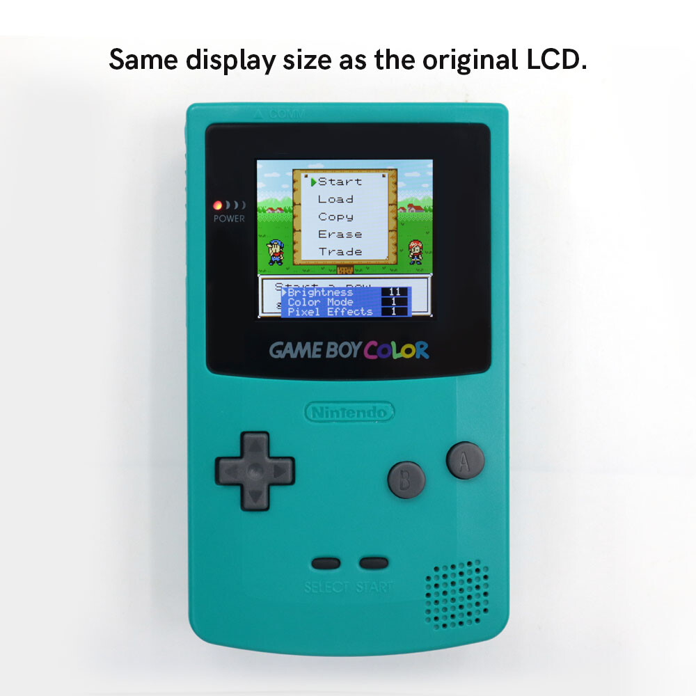 Multi-Screen Drop In IPS Backlight LCD Kit For Gameboy Color GBC No Weld No Trim