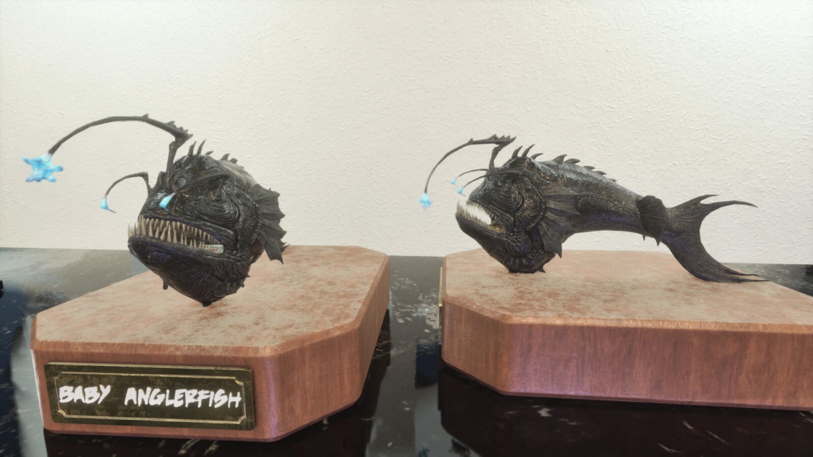 ARK ASCENDED PVE OFICIAL PAIR BABY ANGLER BLACK ID79 TOP STATUS PC/XBOX/PS5