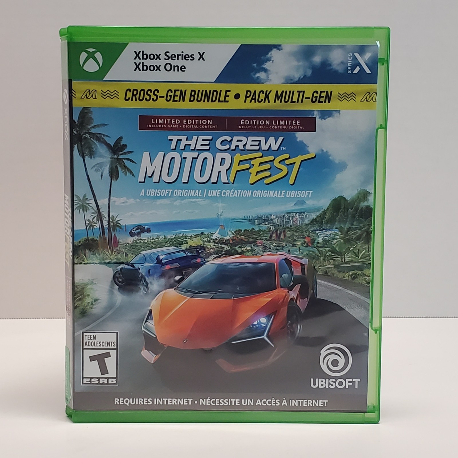 The Crew Motorfest Xbox Multi-Gen Replacement DATA DISC & BOX ONLY – Incomplete